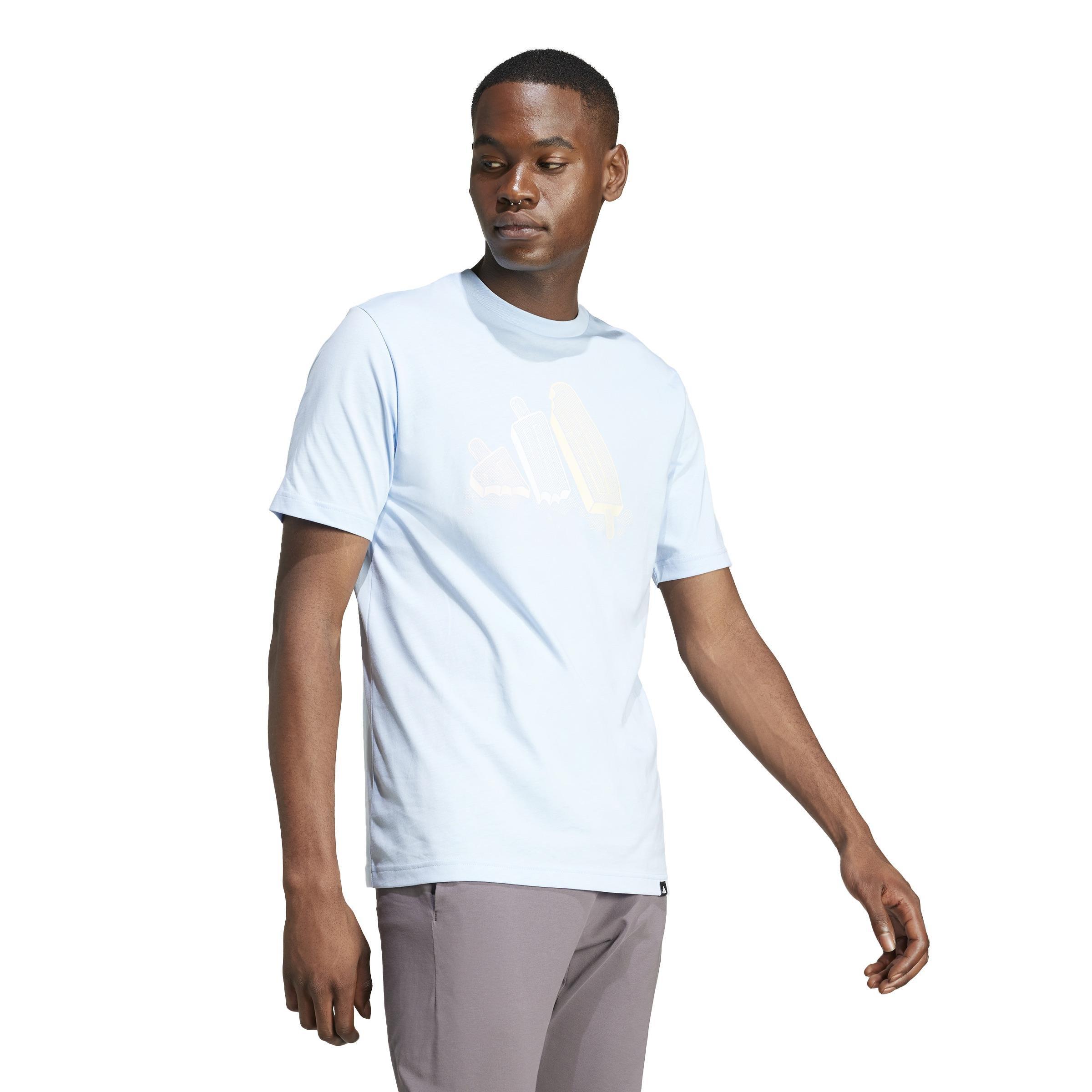 Lounge Ice Graphic T-Shirt, Blue, A901_ONE, large image number 10
