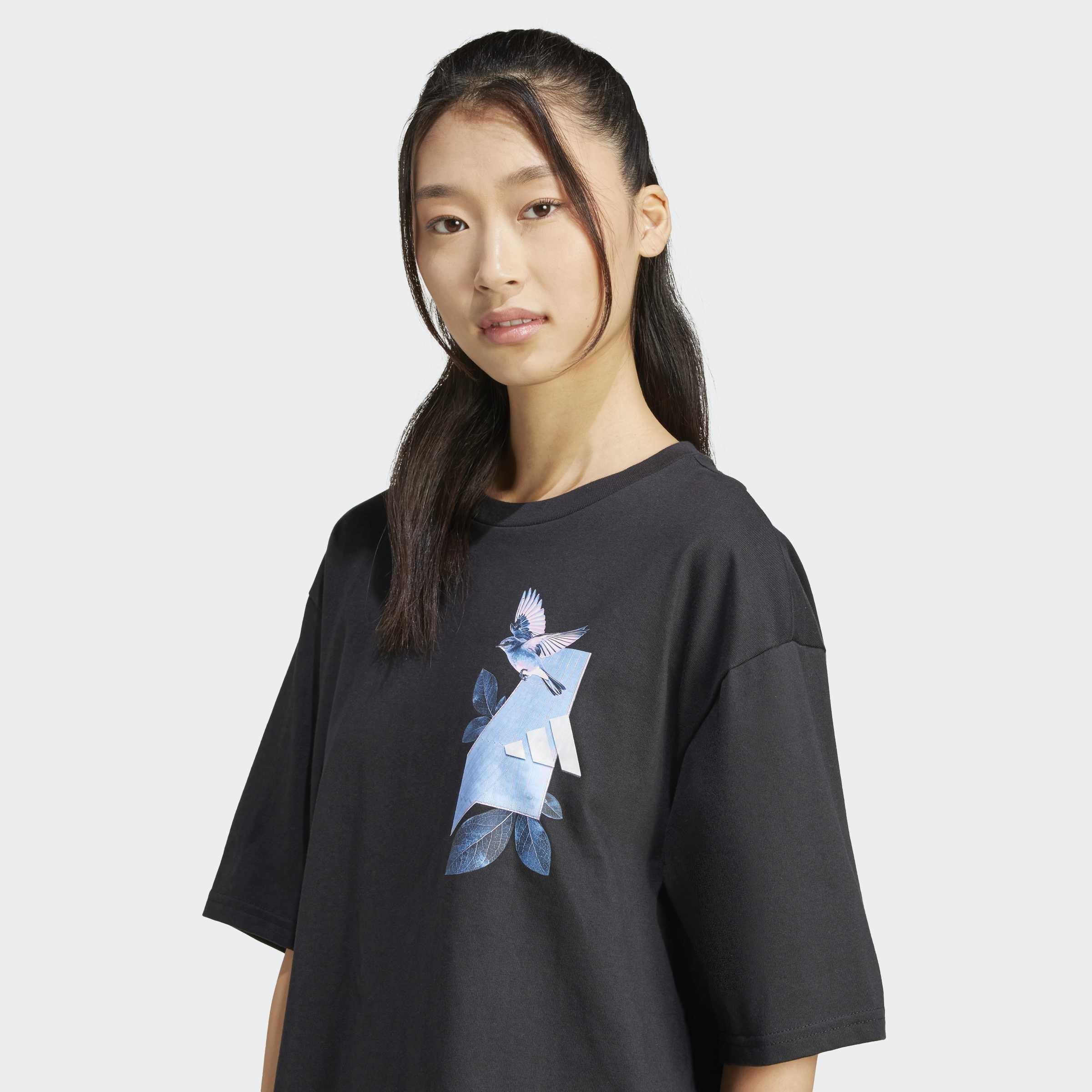 Lens Elevated Graphic T-Shirt, Black, A901_ONE, large image number 7