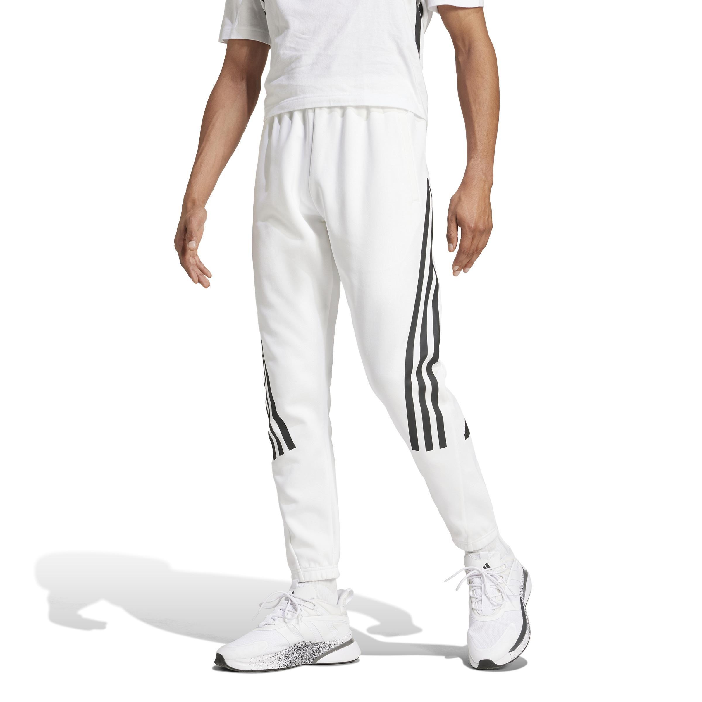 Future Icons 3-Stripes Joggers, White, A901_ONE, large image number 6