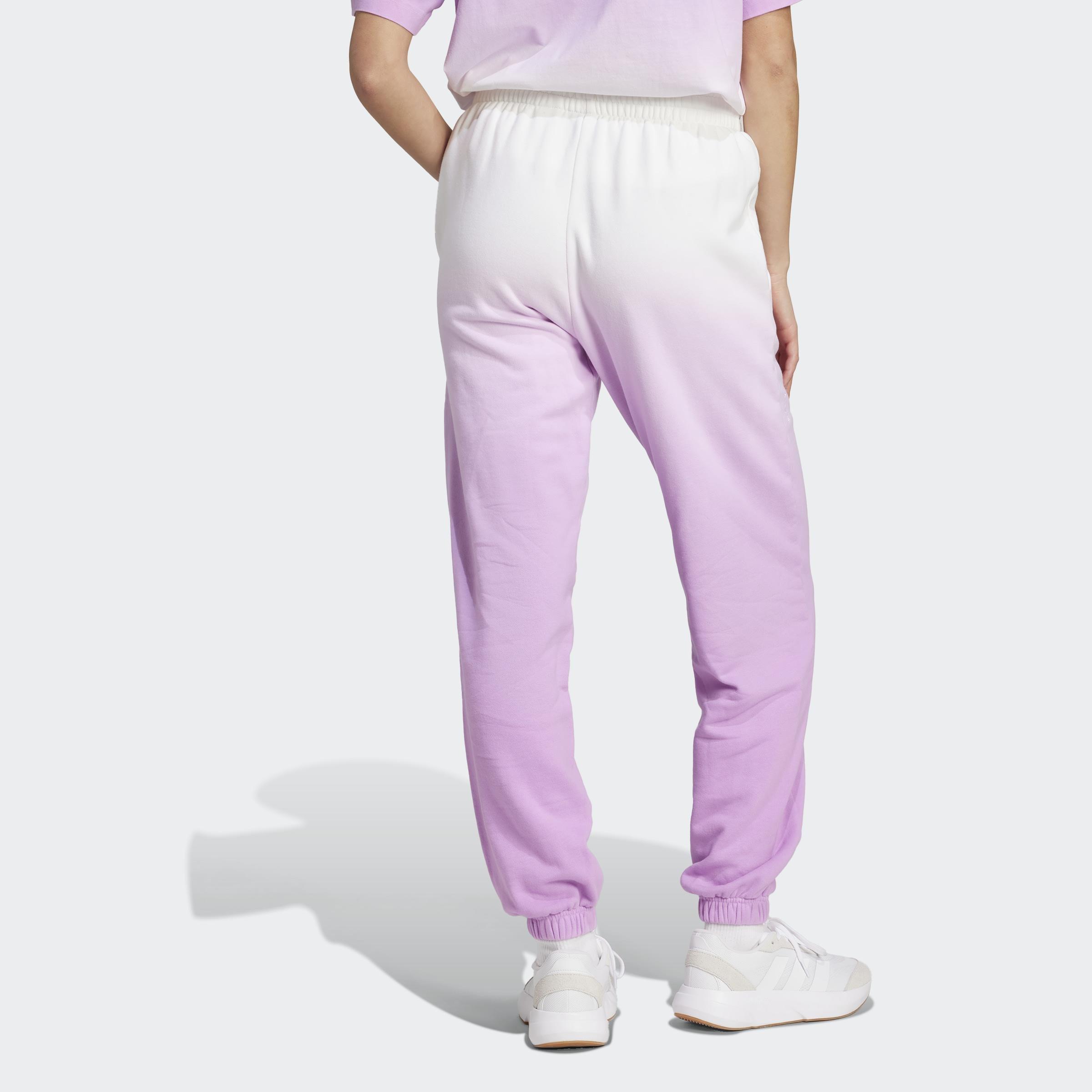 ALL SZN Mid-Rise Dip-Dye Joggers, White, A901_ONE, large image number 3
