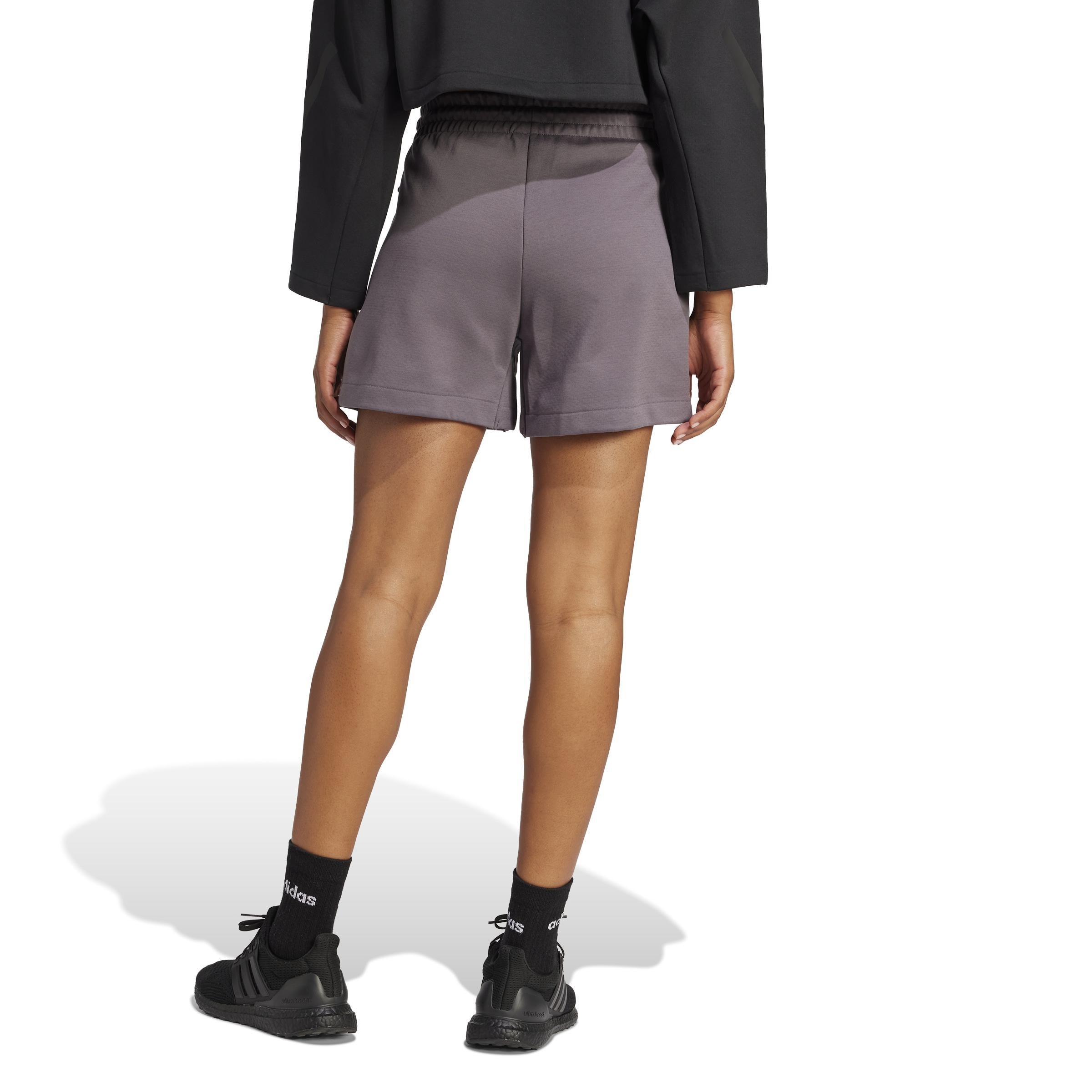 Adidas Z.N.E. Shorts, Grey, A901_ONE, large image number 2