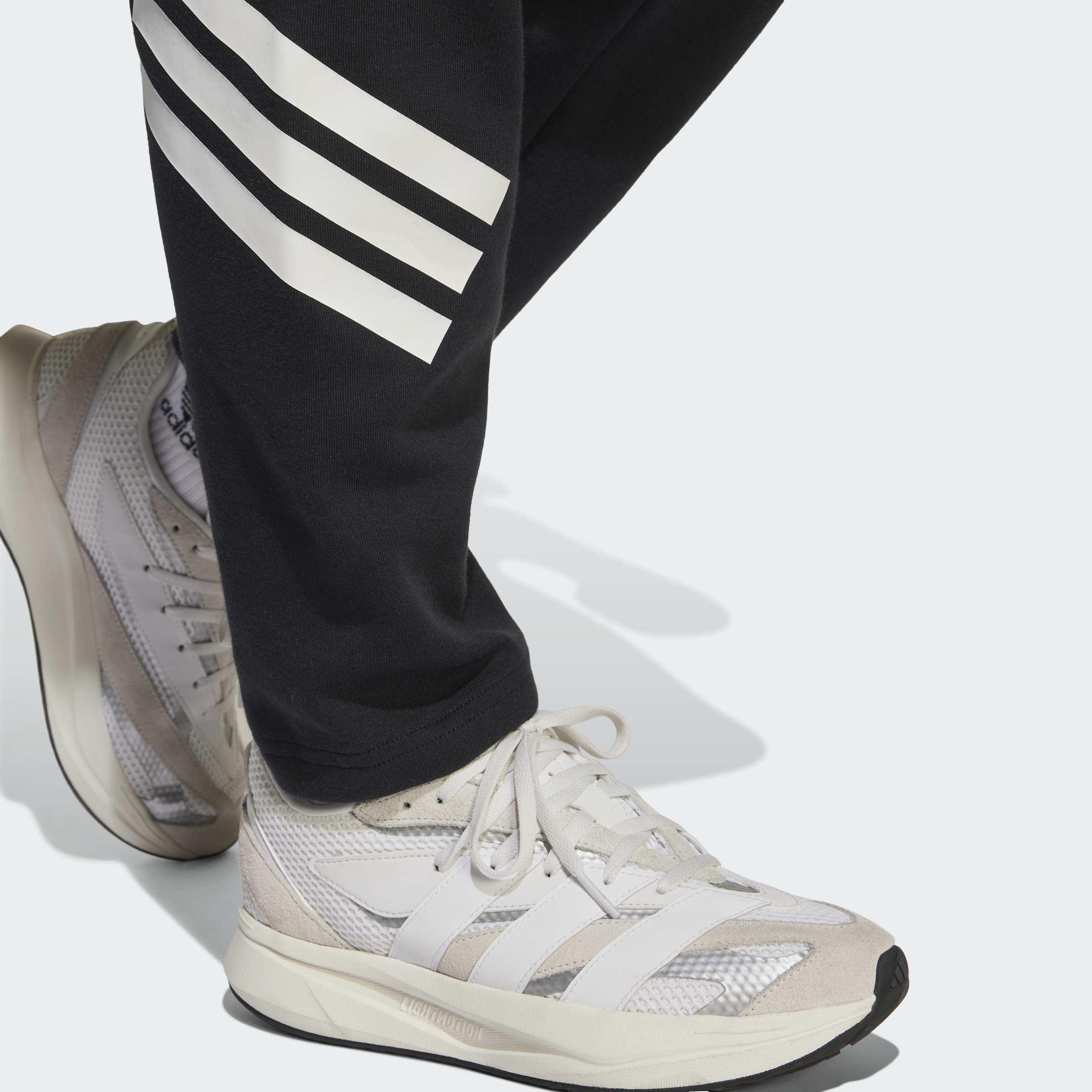 Kids Unisex Future Icons 3-Stripes Ankle-Length Joggers, Black, A901_ONE, large image number 6