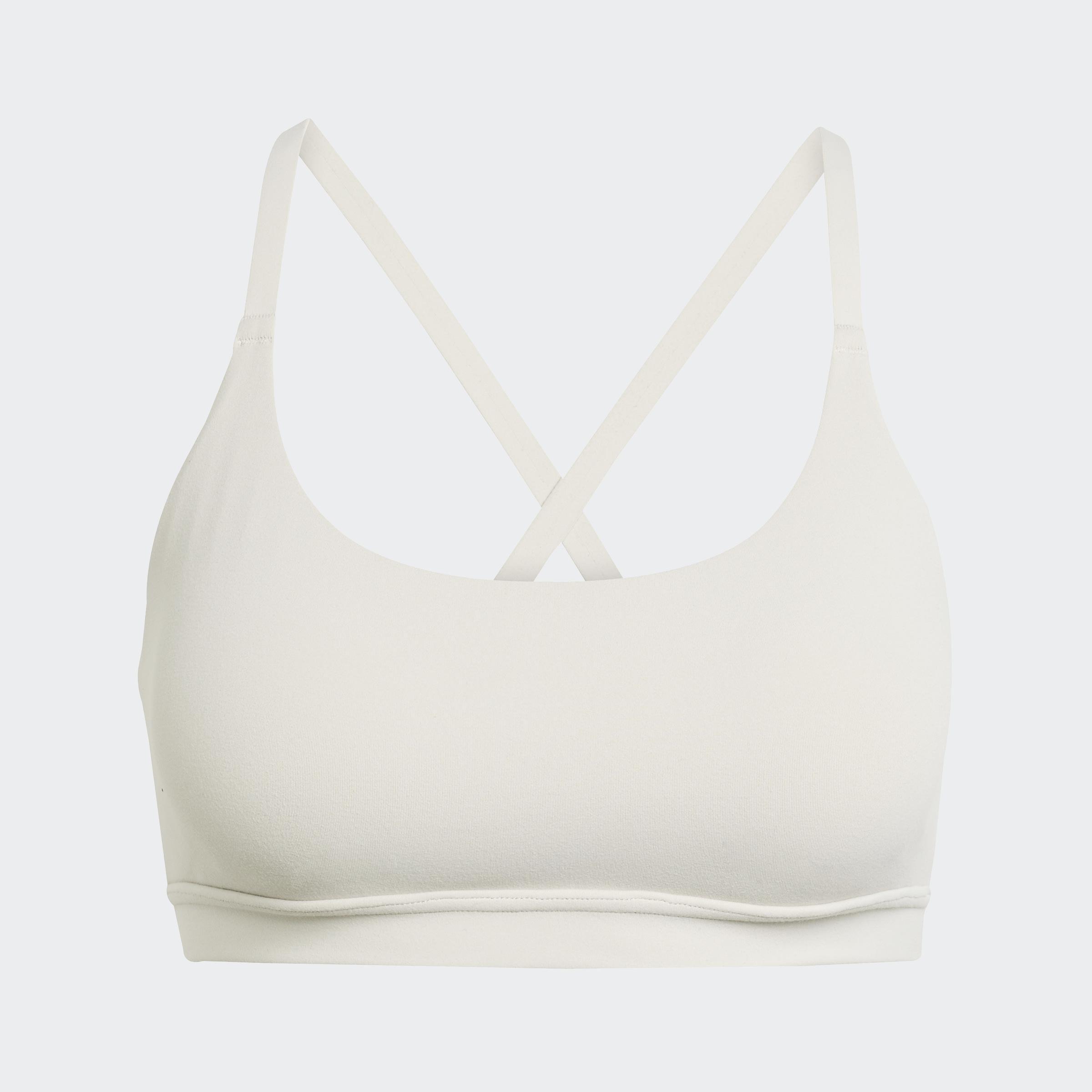 Adidas All Me Light Support Bra, Grey, A901_ONE, large image number 0