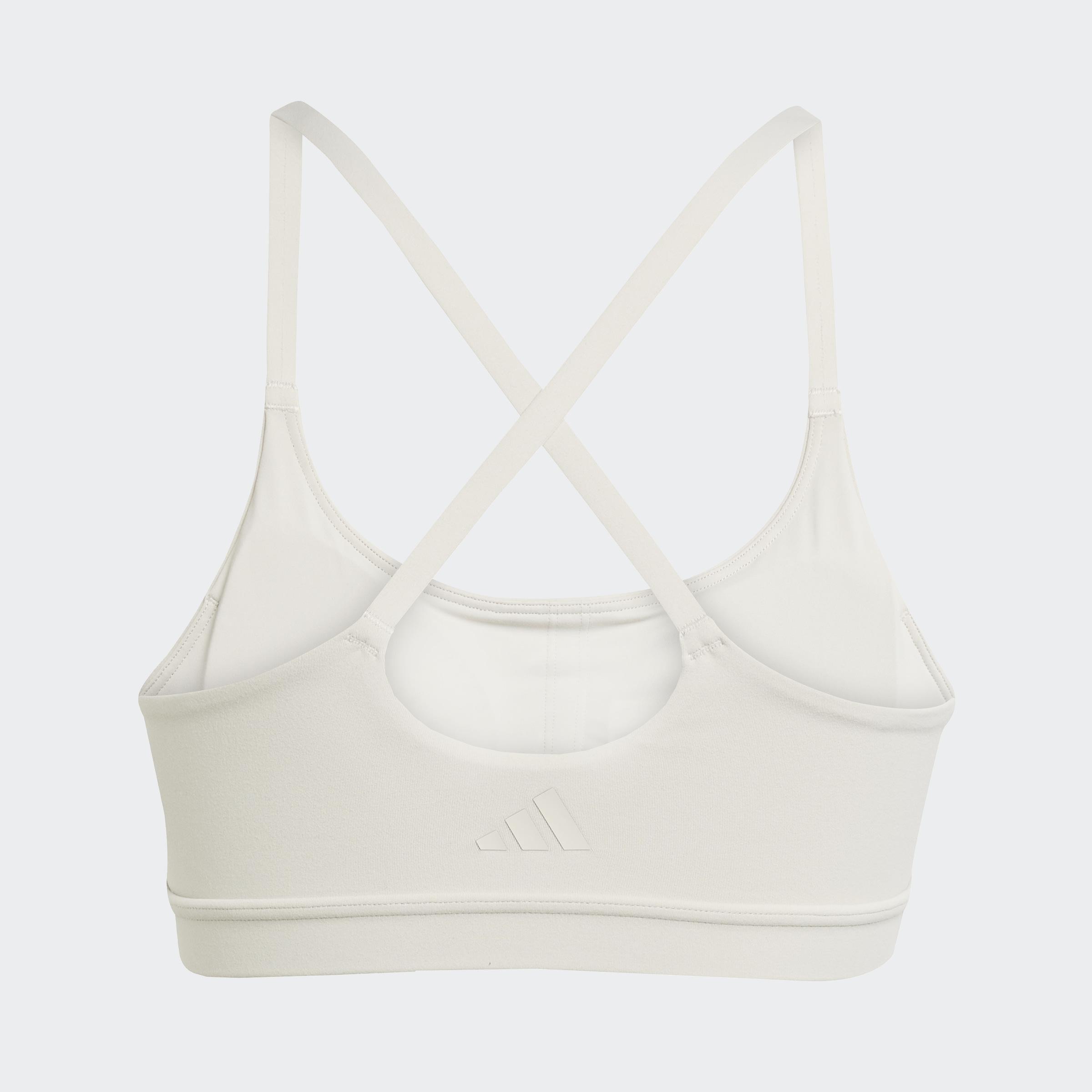 Adidas All Me Light Support Bra, Grey, A901_ONE, large image number 1