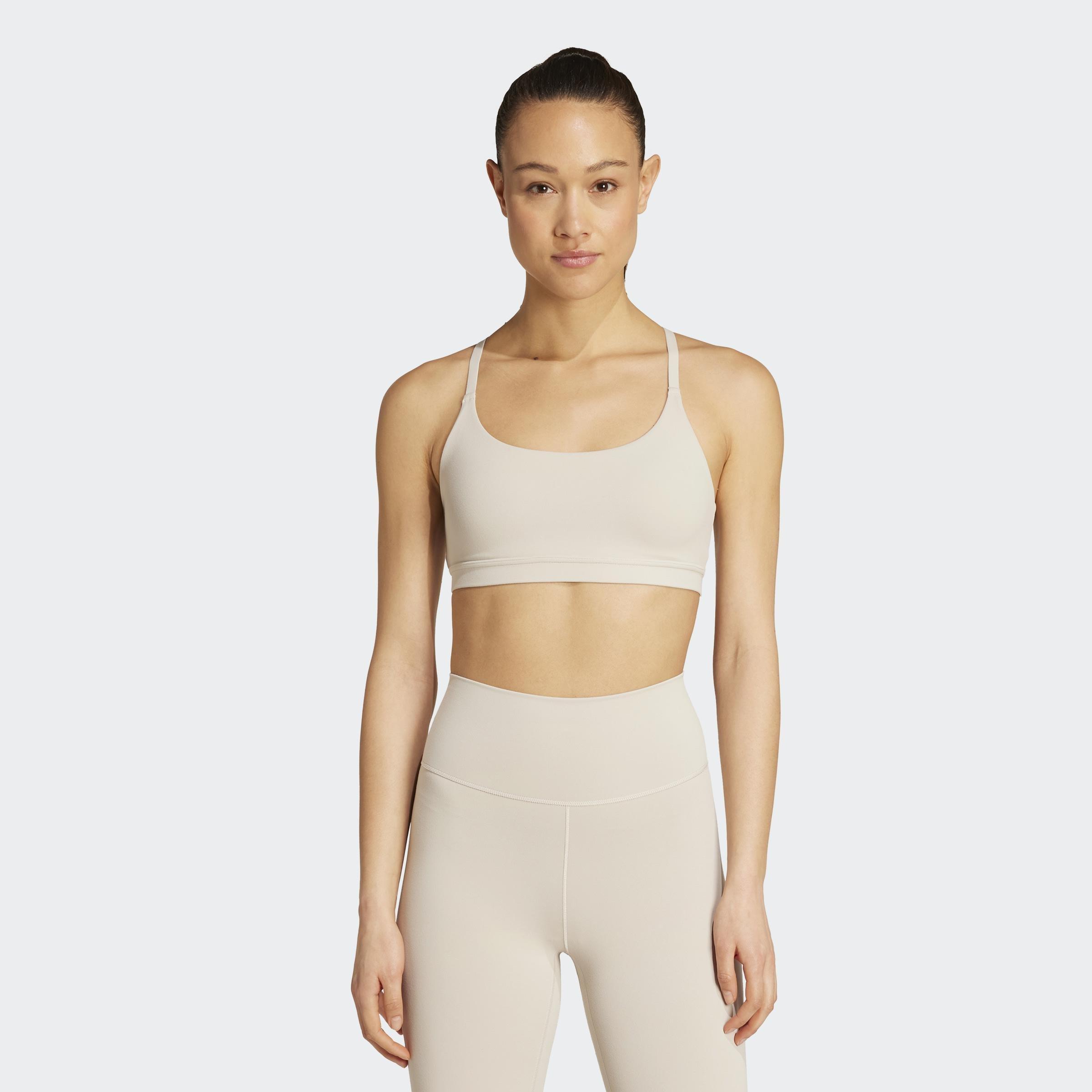 Adidas All Me Light Support Bra, Grey, A901_ONE, large image number 6