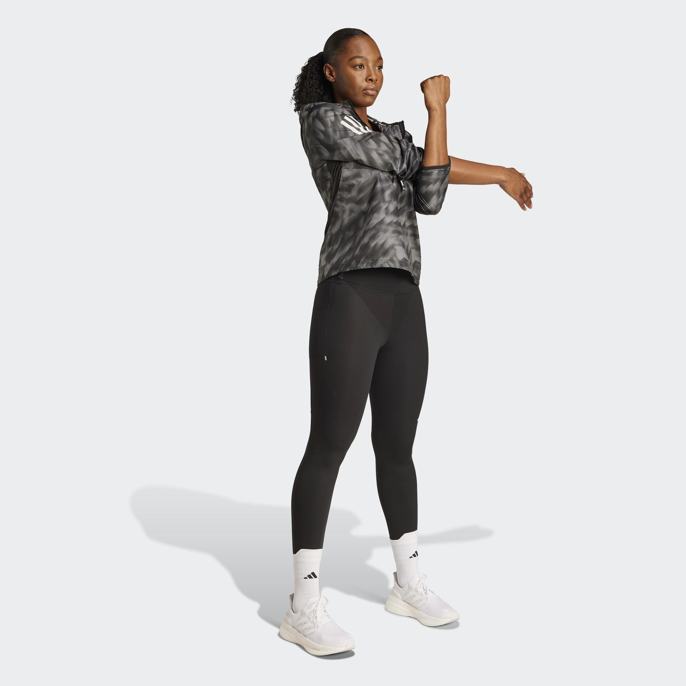 Own The Run Allover Print Jacket, Grey, A901_ONE, large image number 4