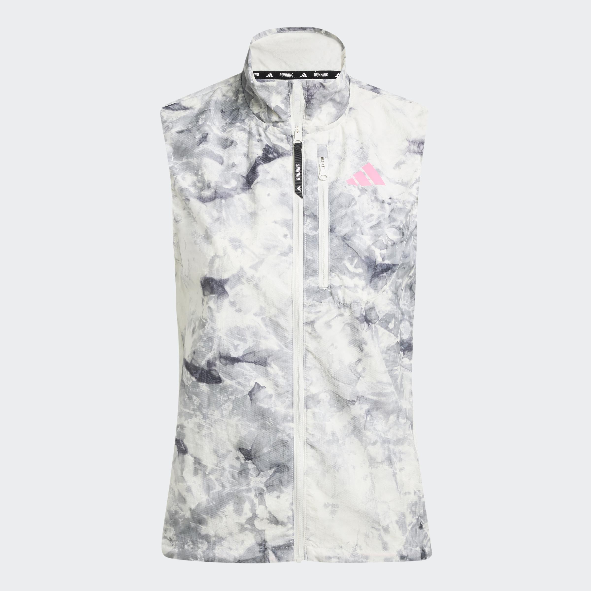 Own The Run Spray Dye Vest, Grey, A901_ONE, large image number 0