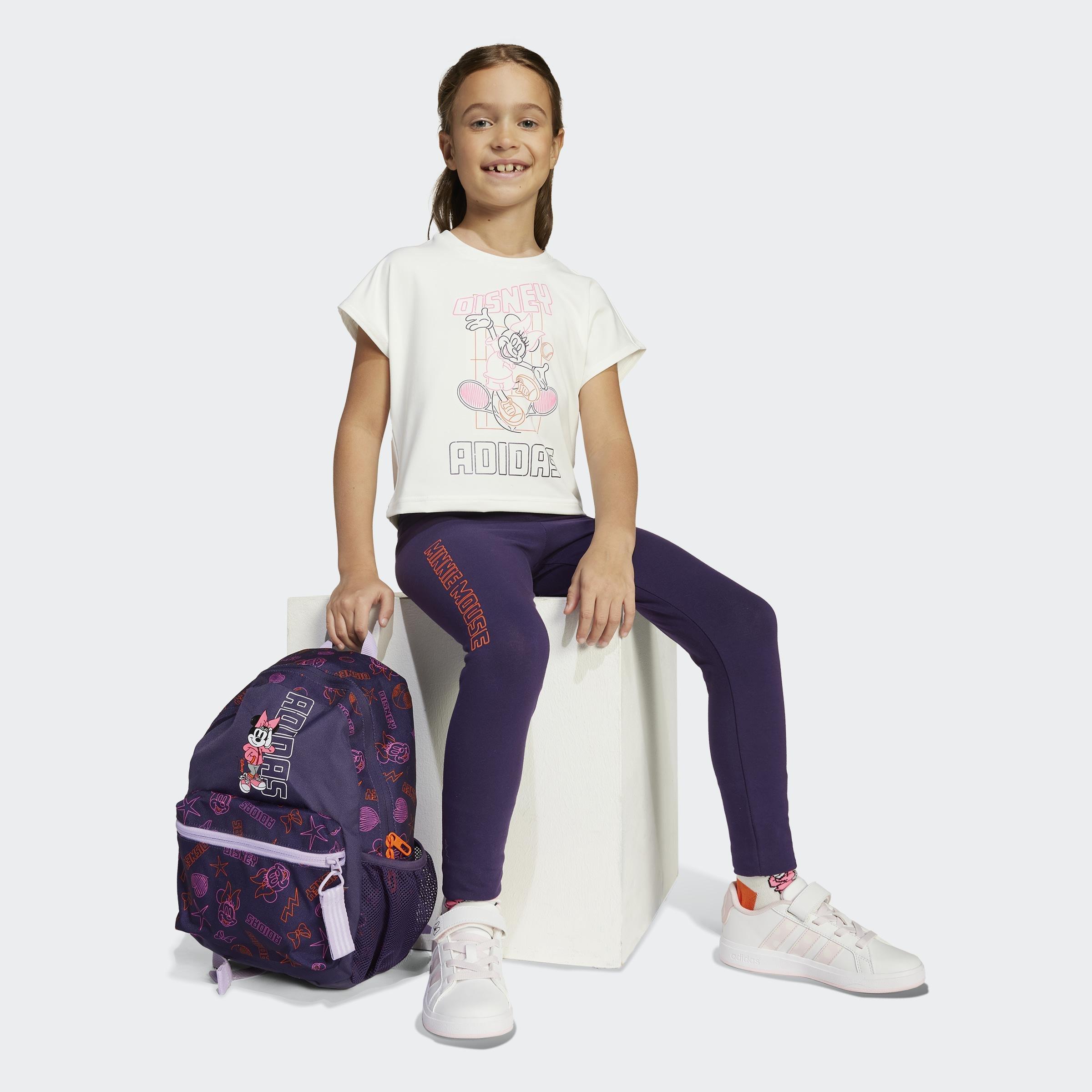 Kids Adidas Disney Minnie Mouse Sport Set, White, A901_ONE, large image number 5