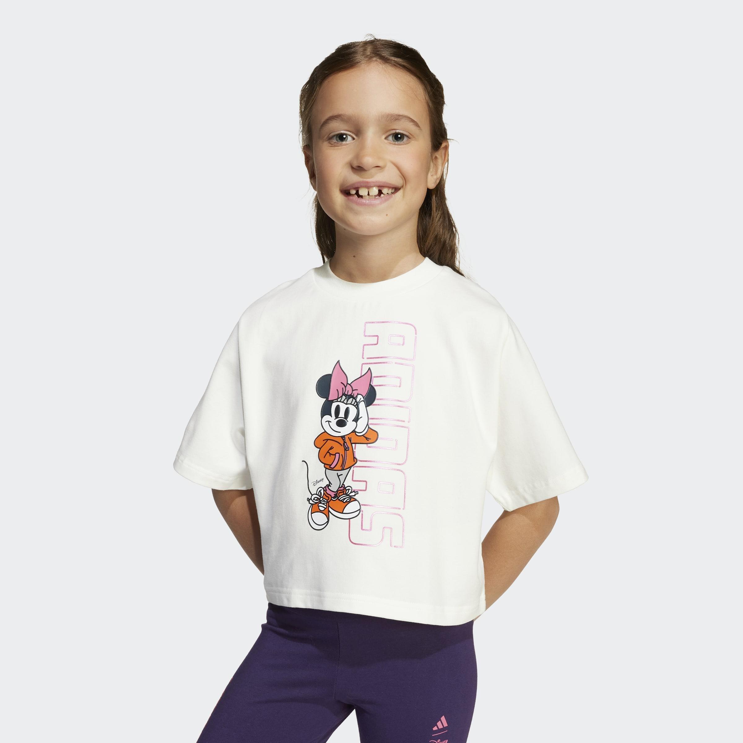 Kids Disney Minnie Mouse T-Shirt, White, A901_ONE, large image number 2