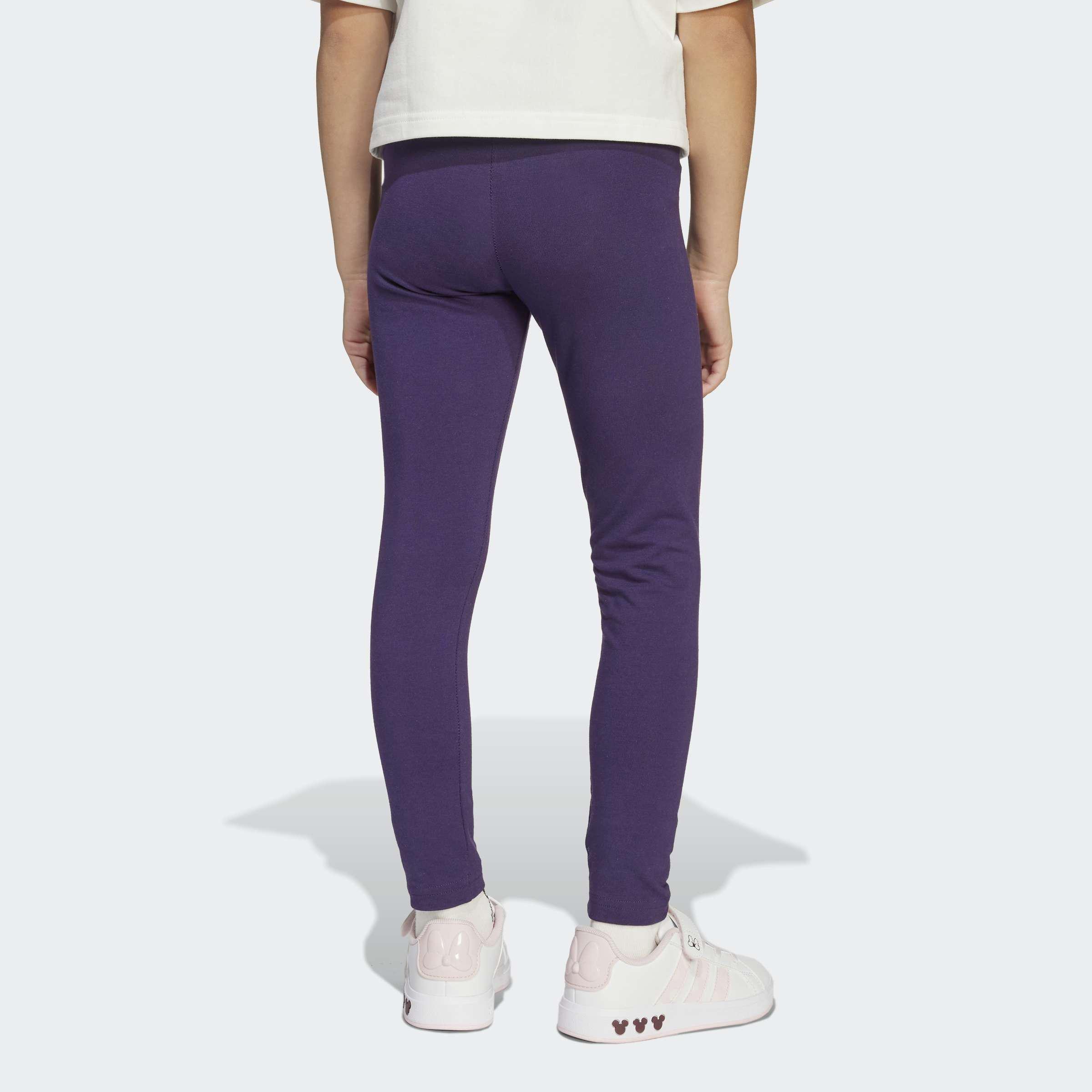 Kids adidas Disney Minnie Mouse Leggings, Purple