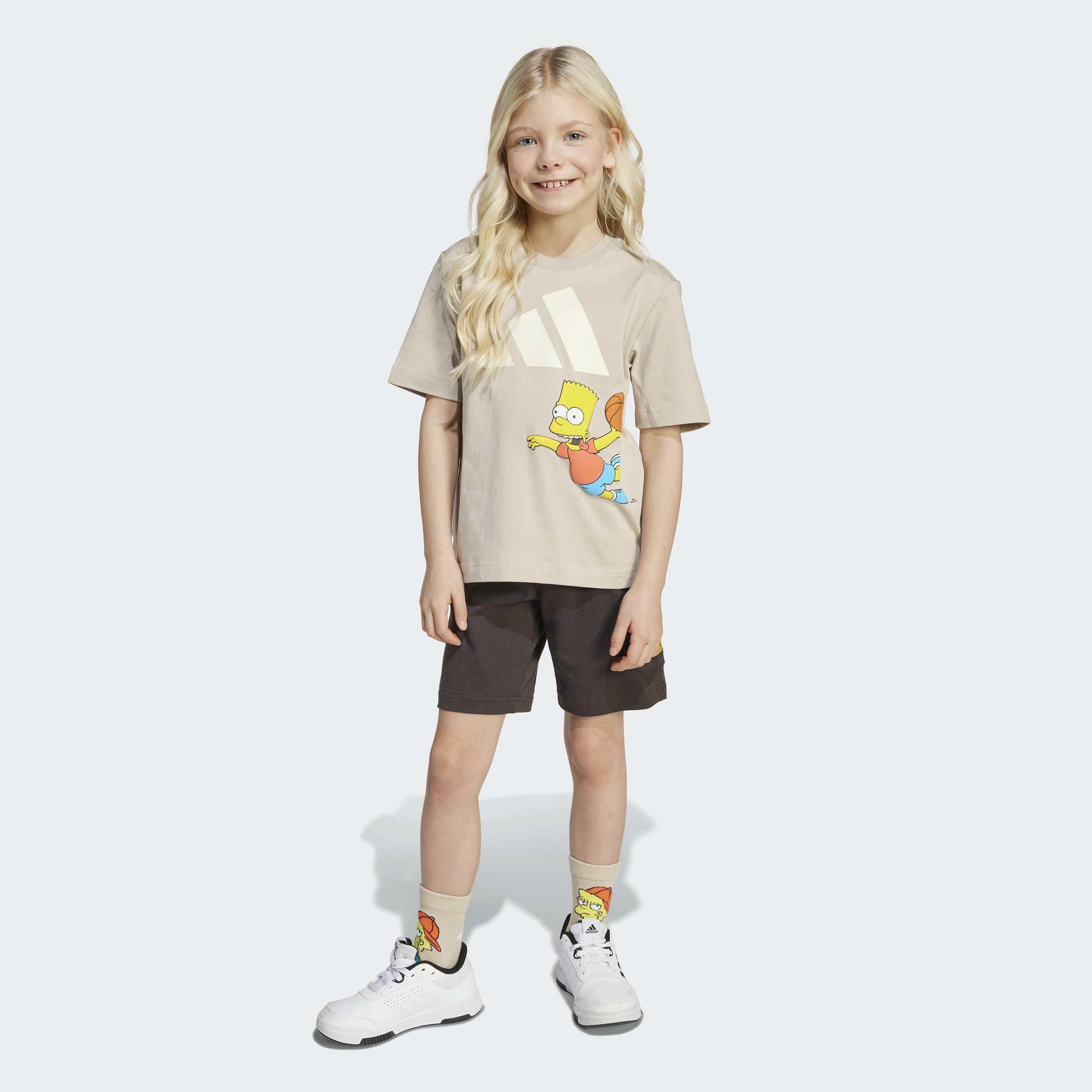 Kids Unisex The Simpsons Tee Set, Beige, A901_ONE, large image number 2