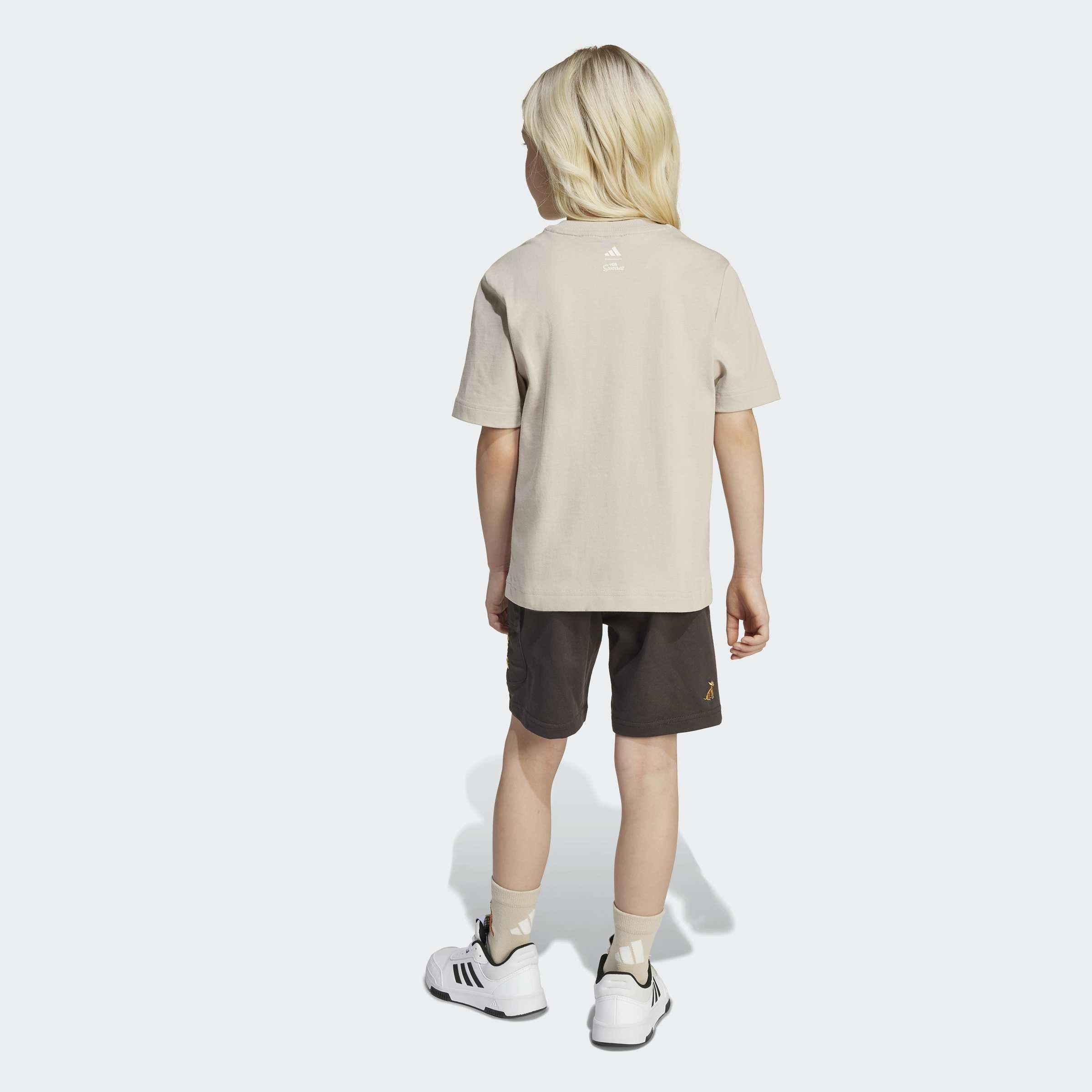 Kids Unisex The Simpsons Tee Set, Beige, A901_ONE, large image number 4