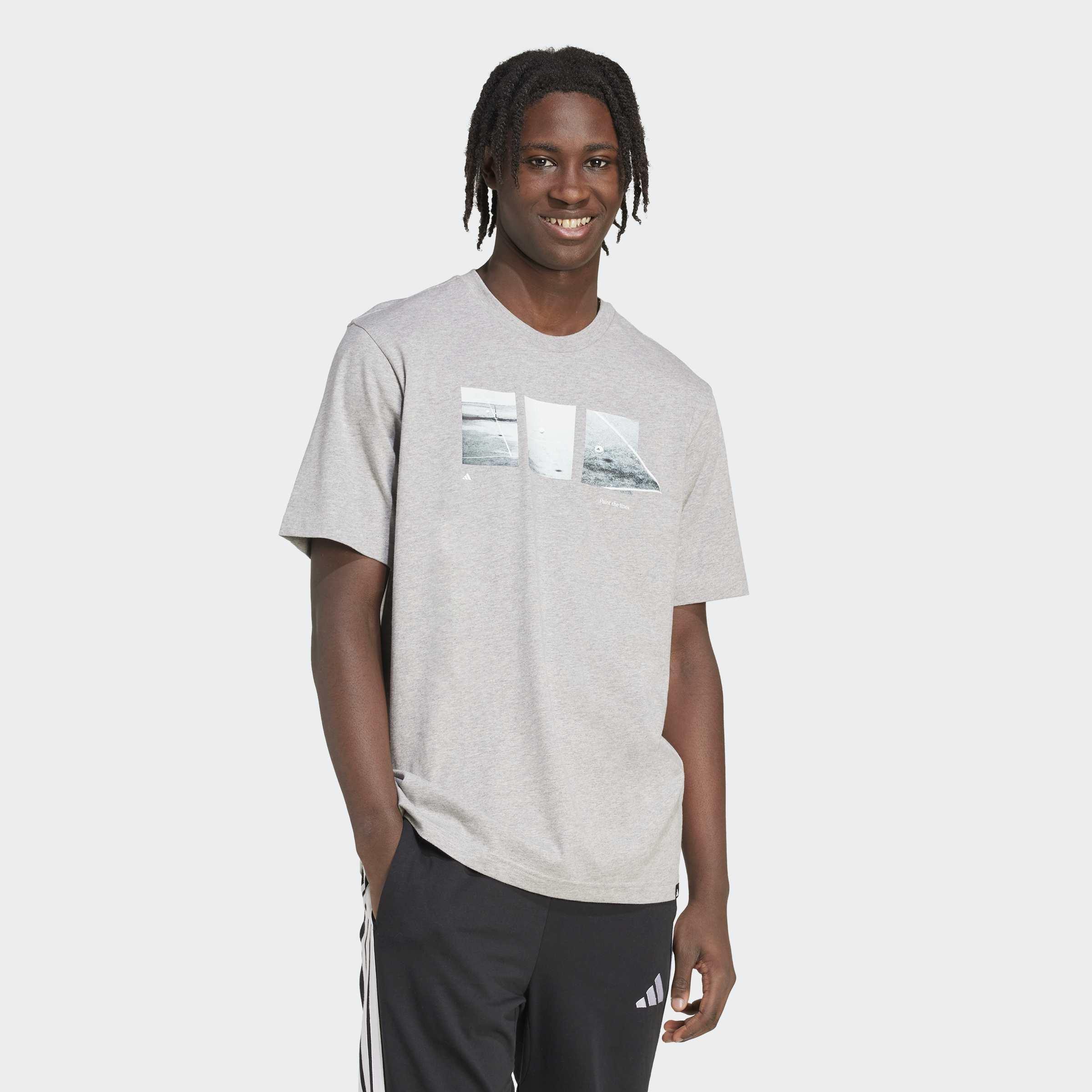 Lens Power Of Three Graphic T-Shirt, Grey, A901_ONE, large image number 4