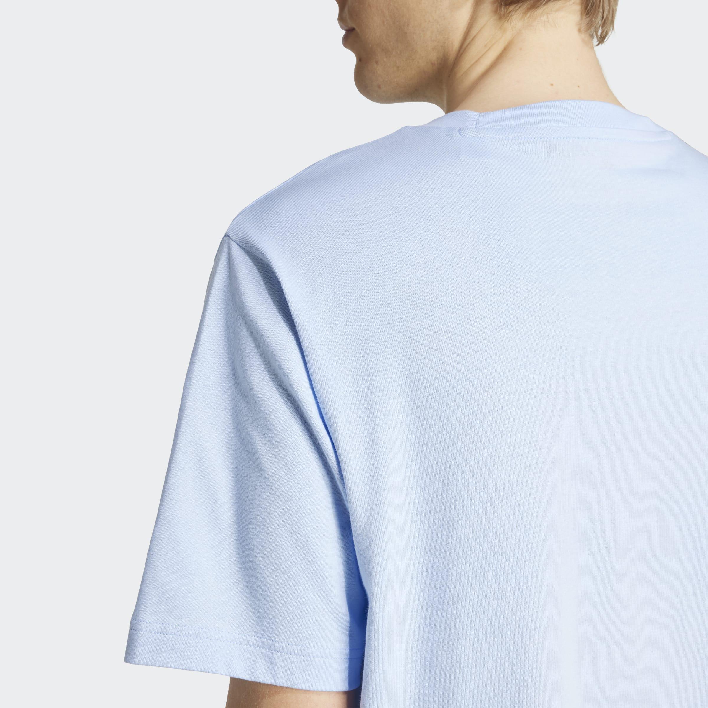 Lounge Slides Graphic Pocket T-Shirt, Blue, A901_ONE, large image number 3