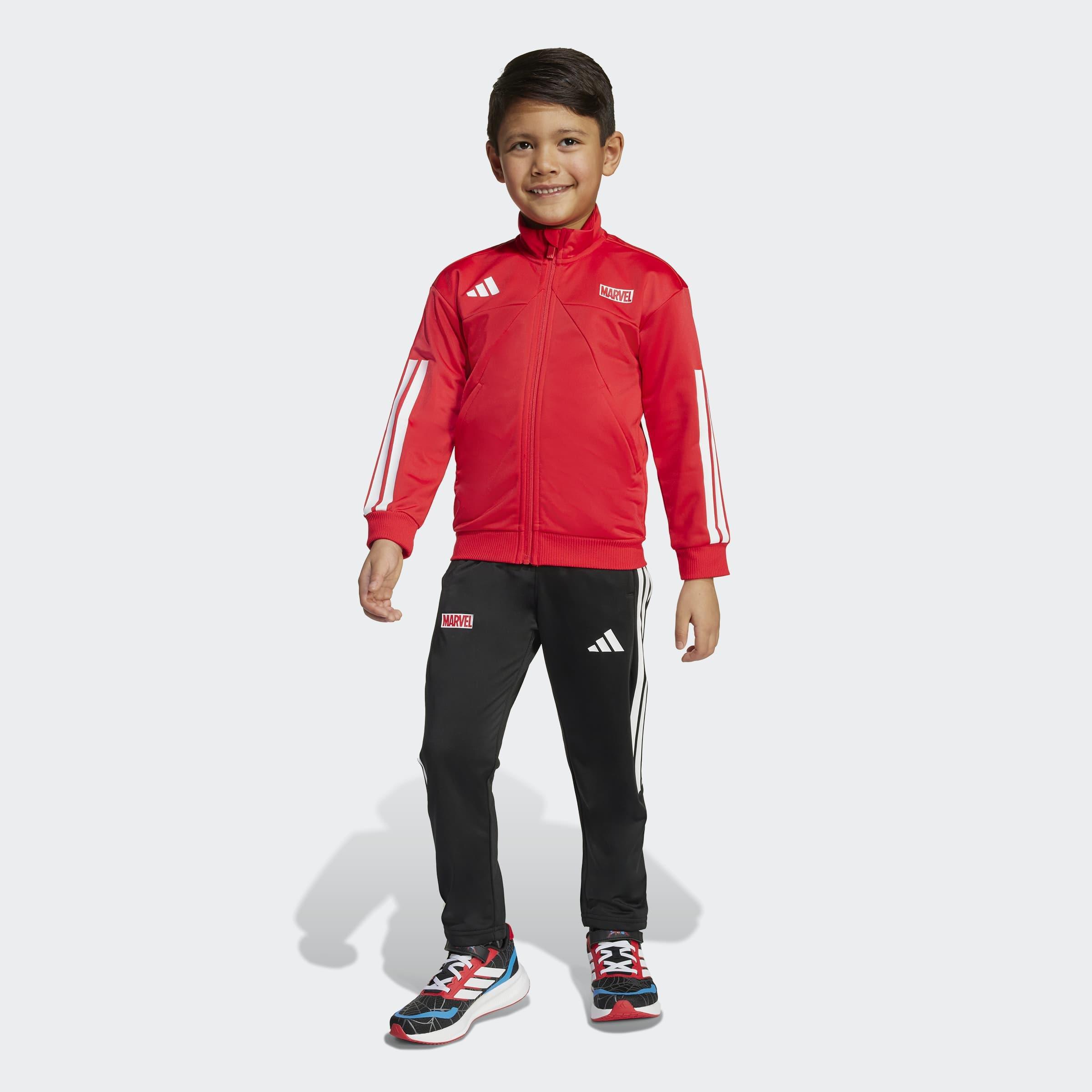 Kids Unisex Marvel Spider-Man Tracksuit, Red, A901_ONE, large image number 6