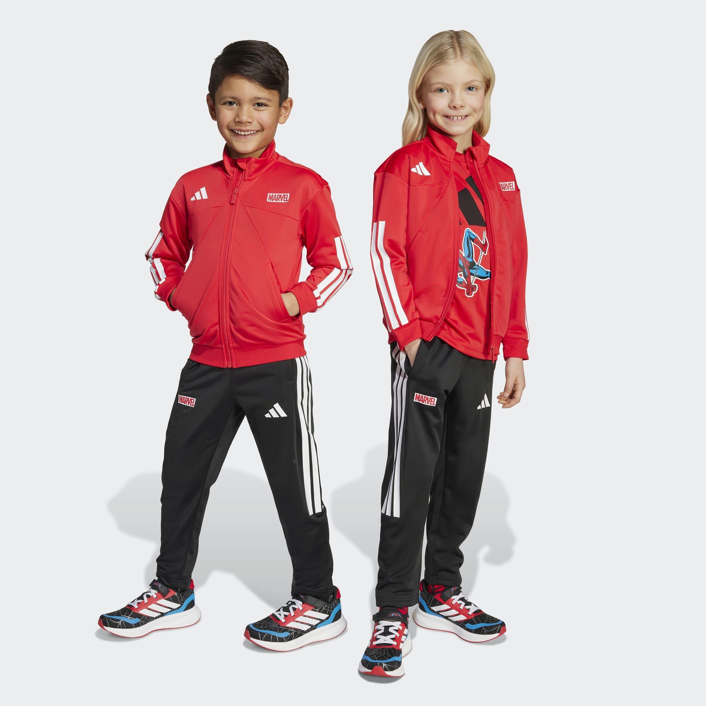 Kids Unisex Marvel Spider-Man Tracksuit, Red, A901_ONE, large image number 8