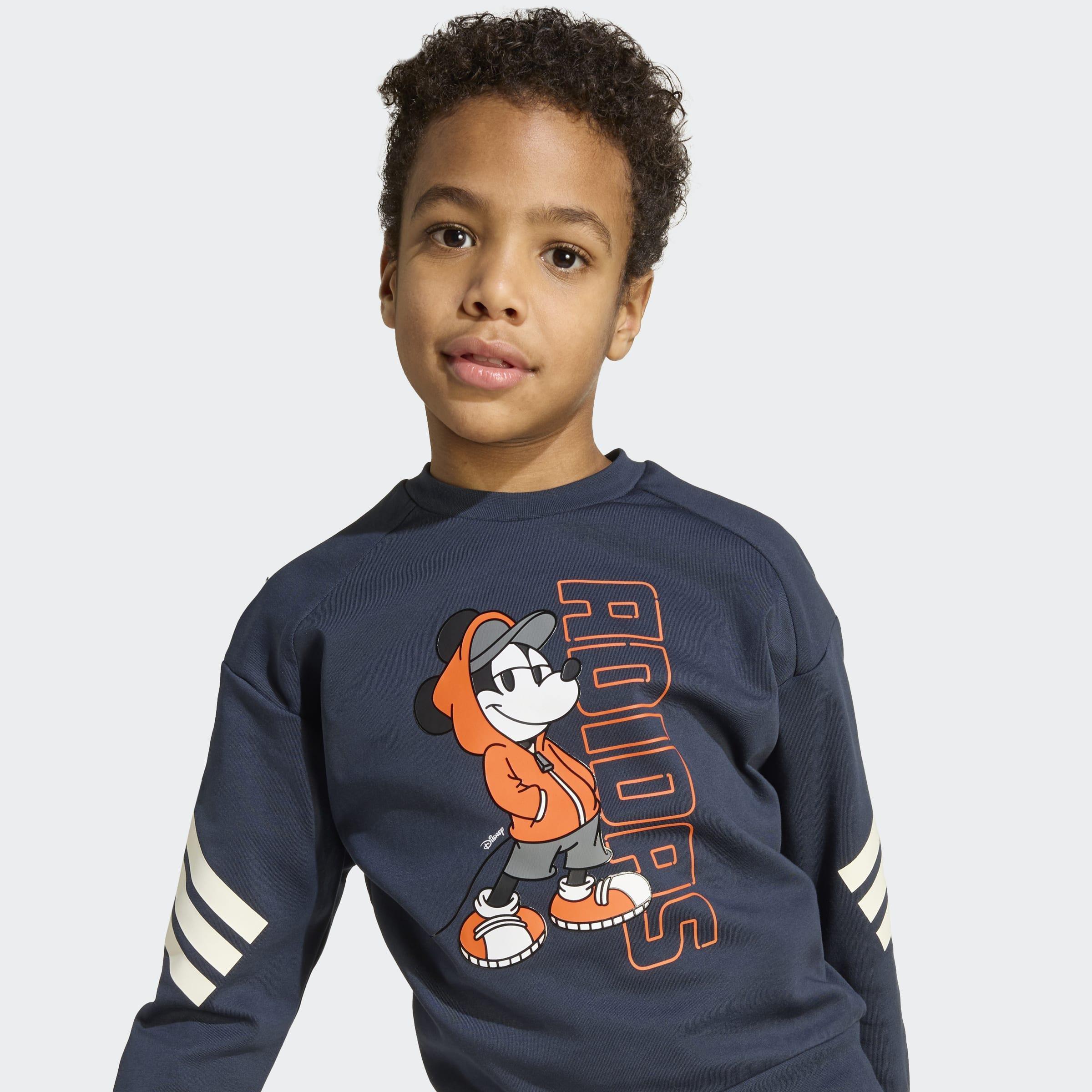 Kids Unisex Disney Mickey Mouse Jogger, Blue, A901_ONE, large image number 2