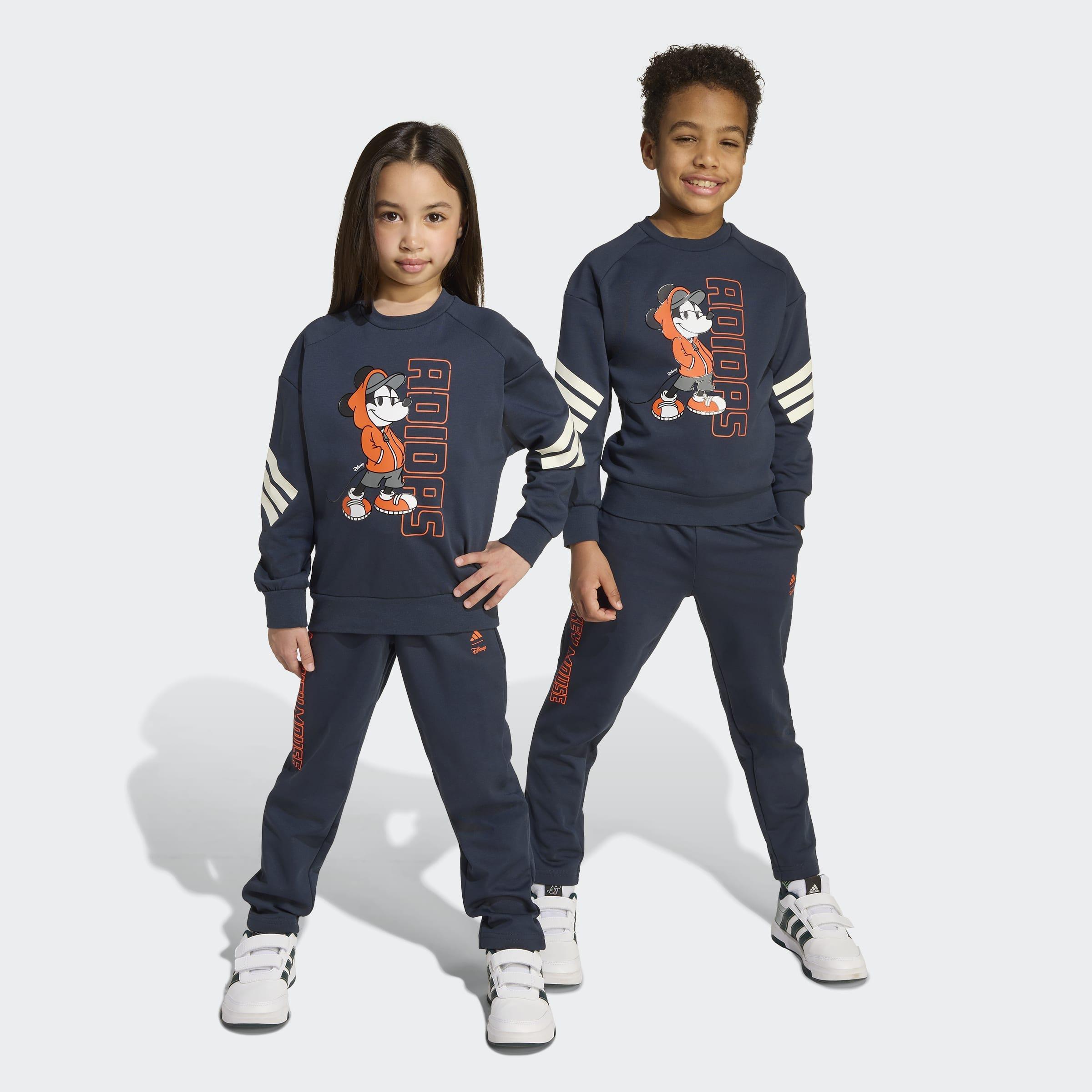 Kids Unisex Disney Mickey Mouse Jogger, Blue, A901_ONE, large image number 4