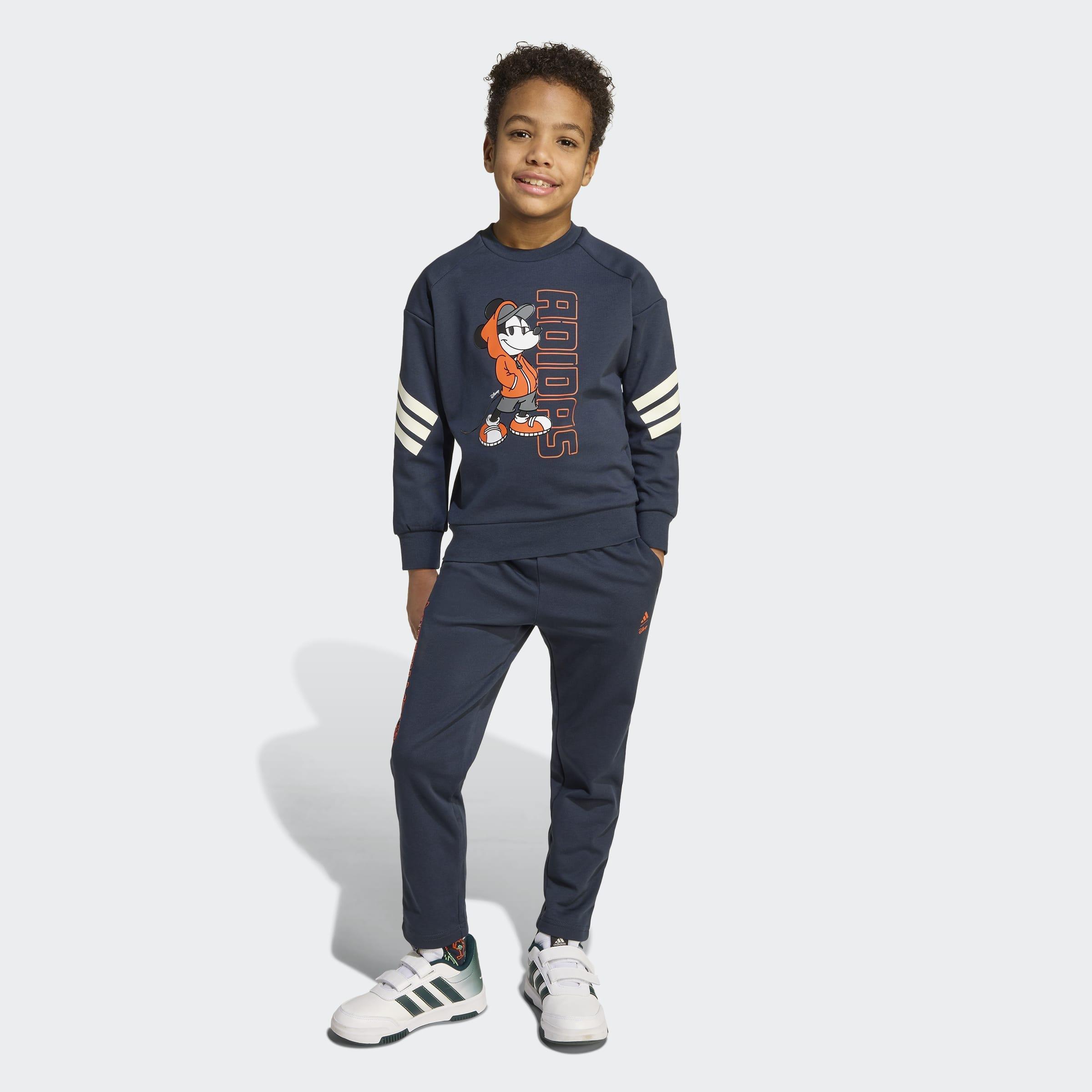 Kids Unisex Disney Mickey Mouse Jogger, Blue, A901_ONE, large image number 8