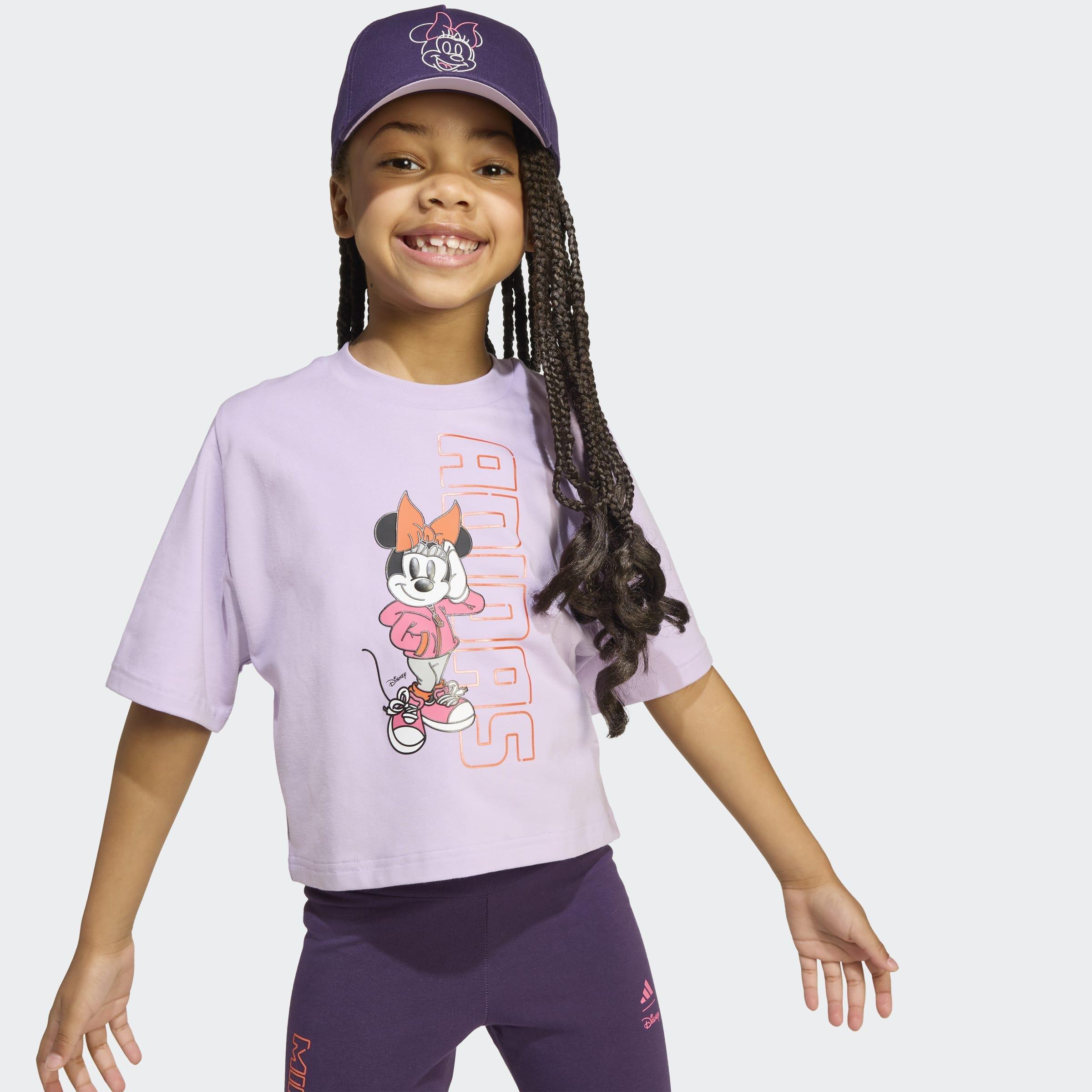 Kids Disney Minnie Mouse T-Shirt, Purple, A901_ONE, large image number 3
