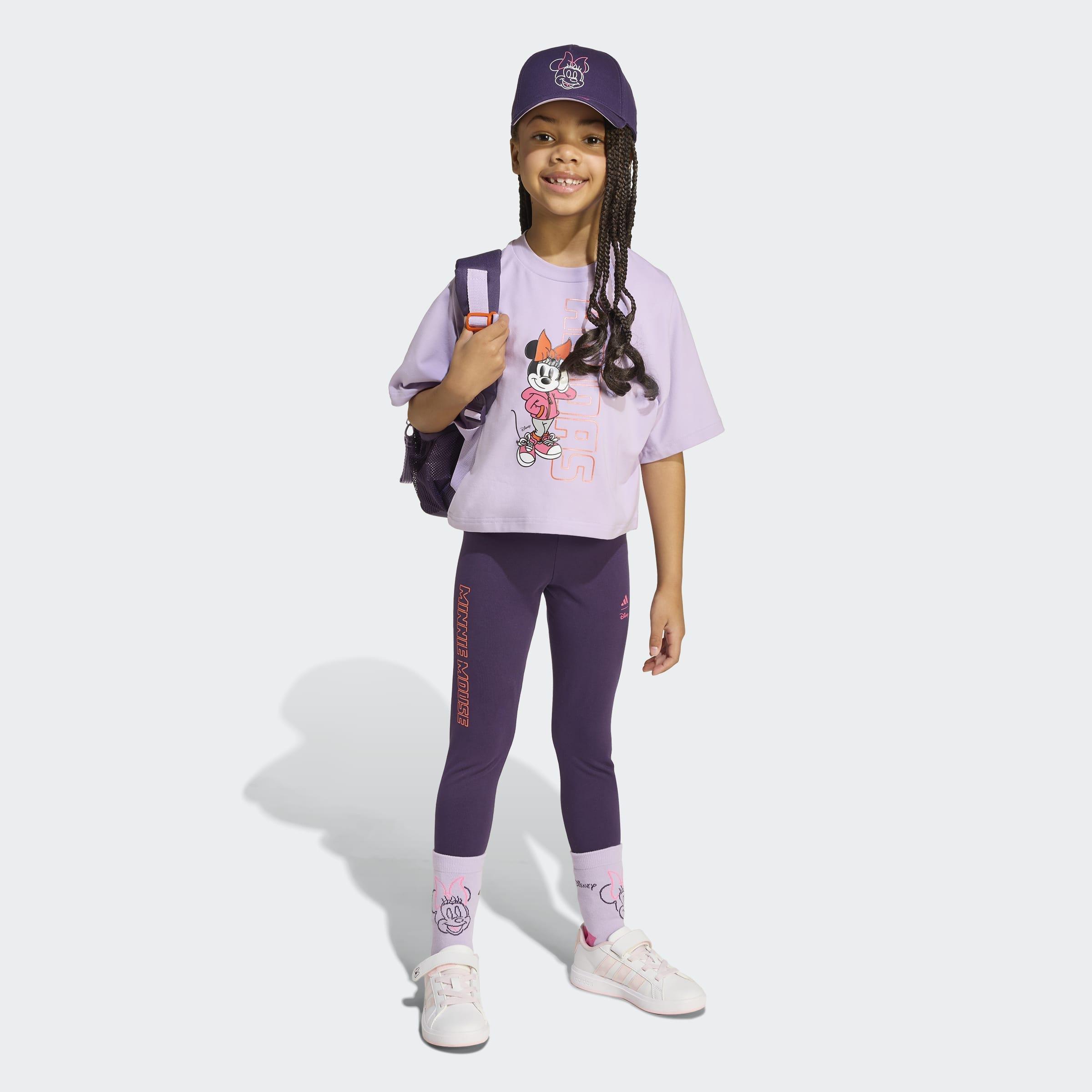 Kids Disney Minnie Mouse T-Shirt, Purple, A901_ONE, large image number 4