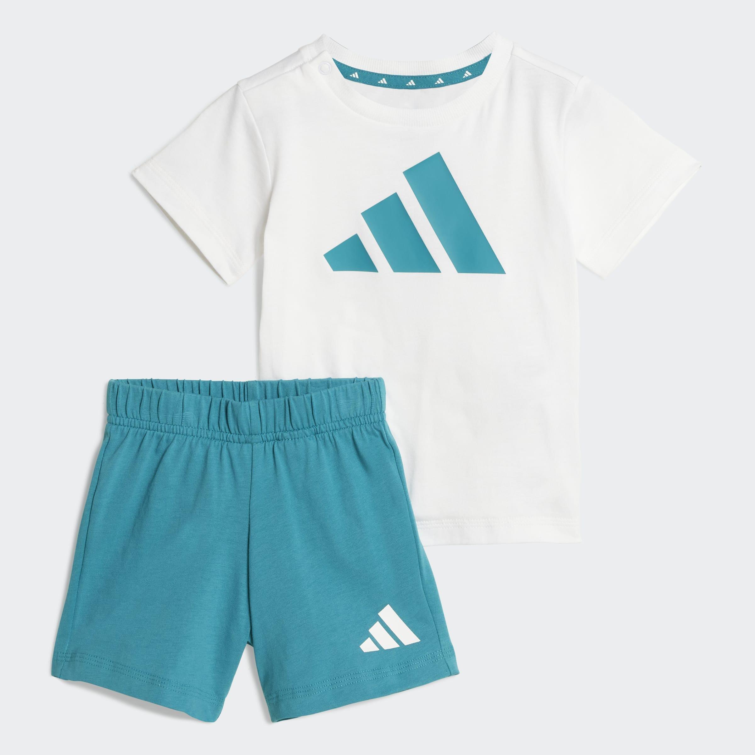 Kids Unisex Essentials Tee Set, White, A901_ONE, medium