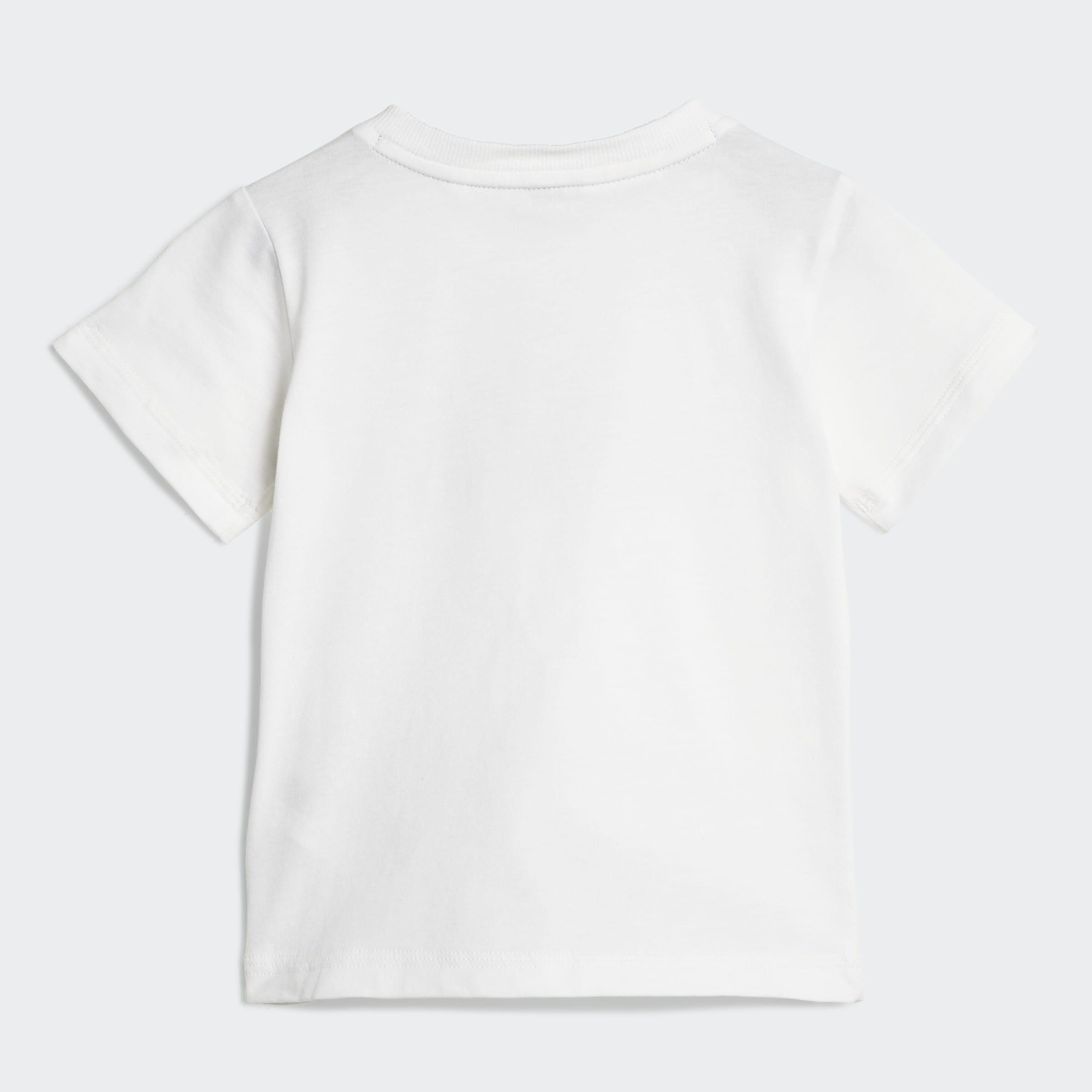 Kids Unisex Essentials Tee Set, White, A901_ONE, medium