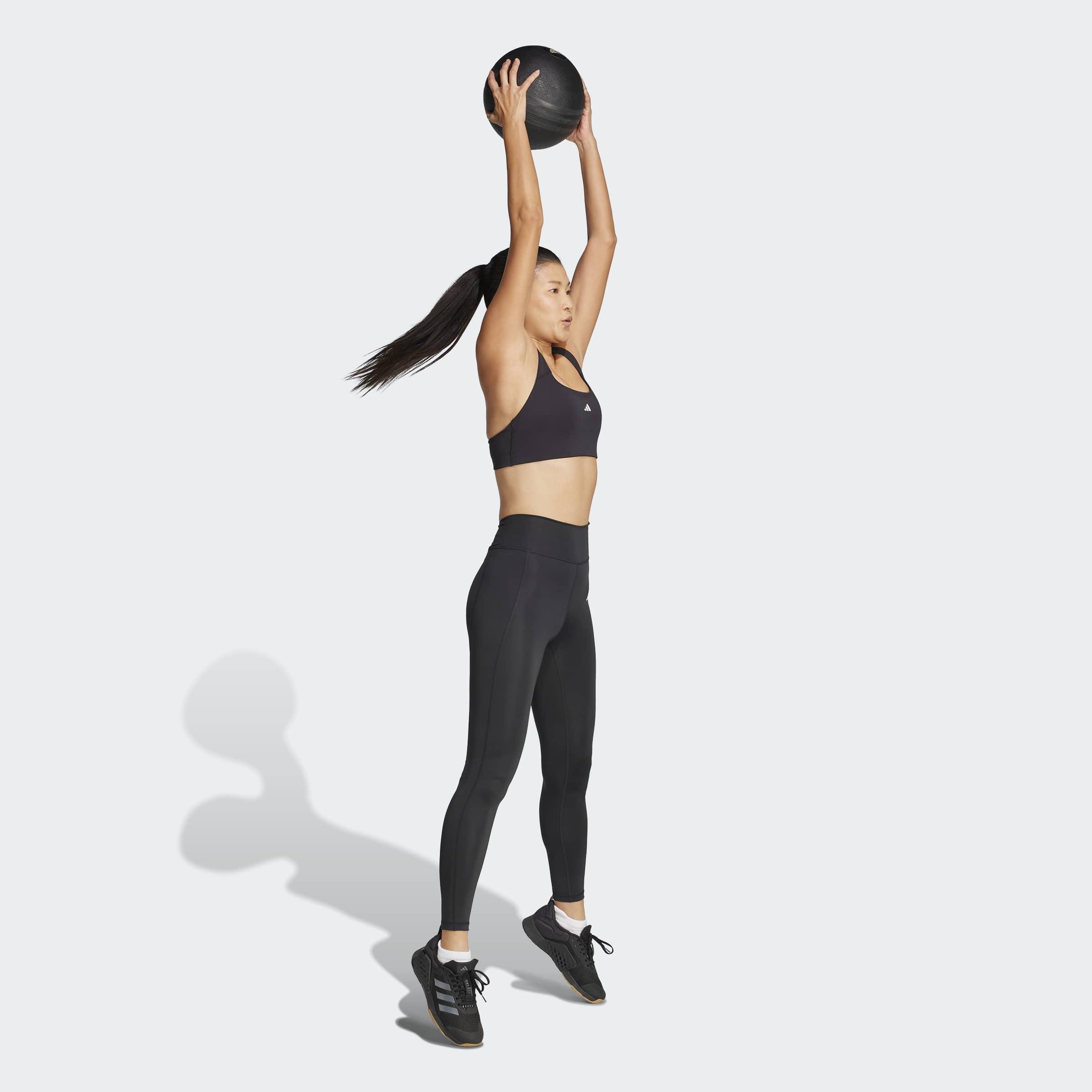 Optime Stash 7/8 Leggings, Black, A901_ONE, large image number 4