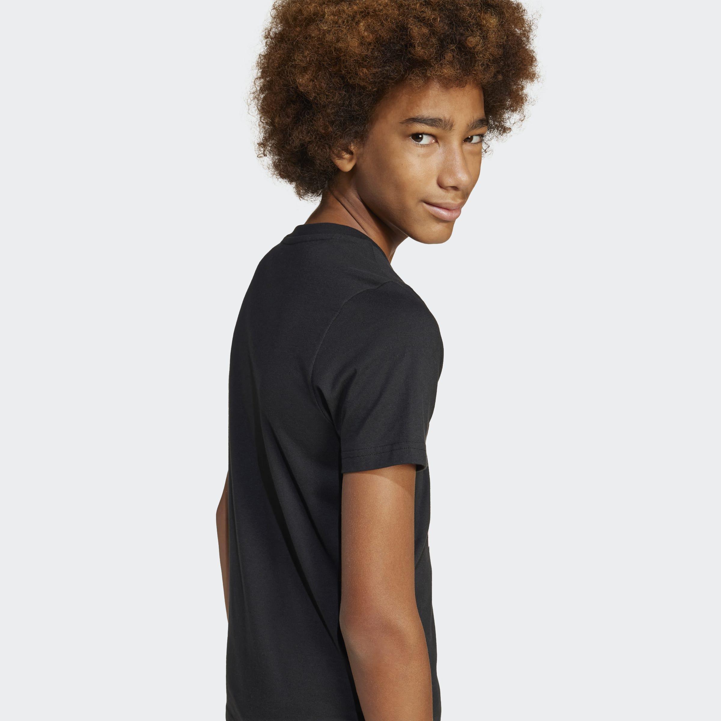 Kids Messi Name and Number Graphic Tee, Black, A901_ONE, large image number 6