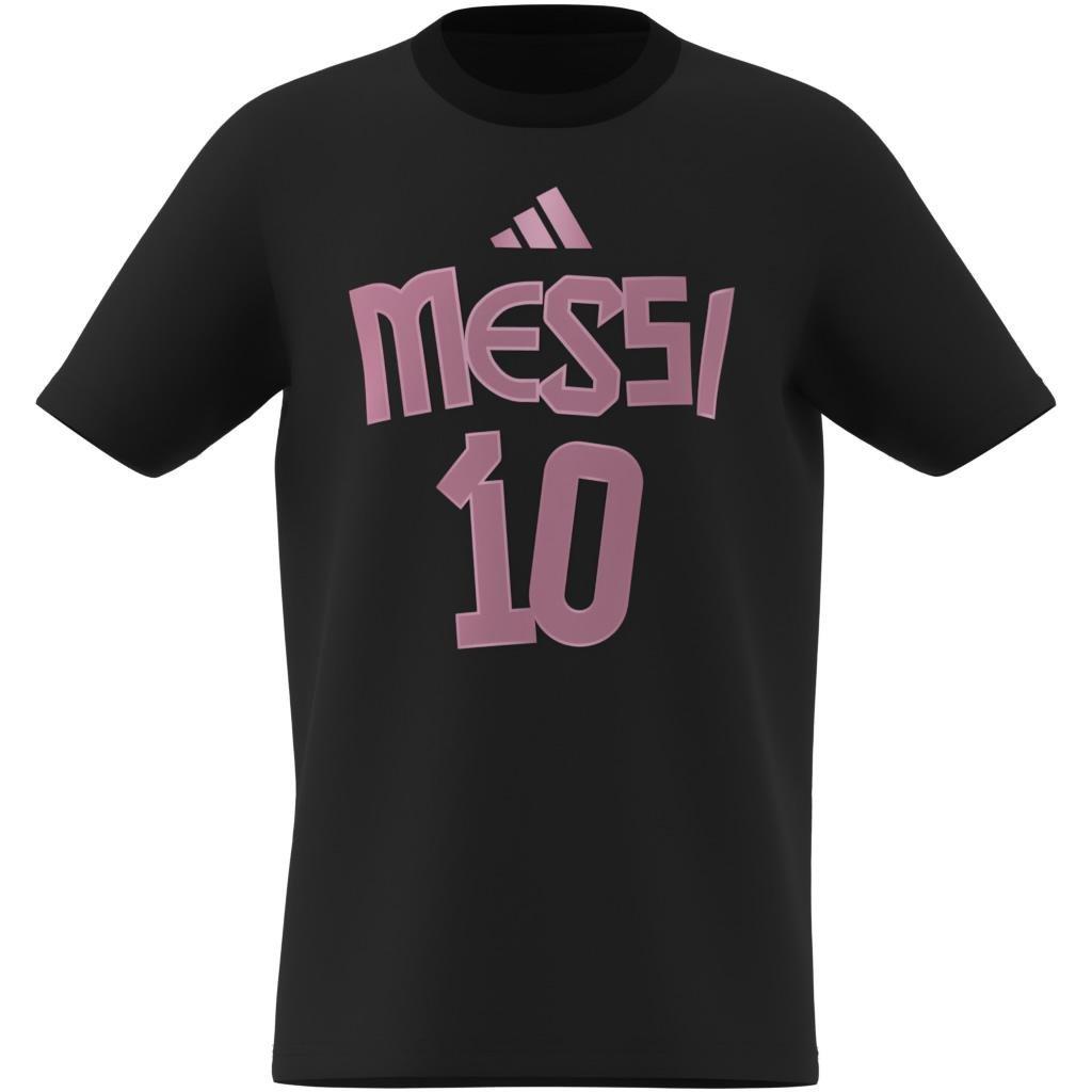 Kids Messi Name and Number Graphic Tee, Black, A901_ONE, large image number 8