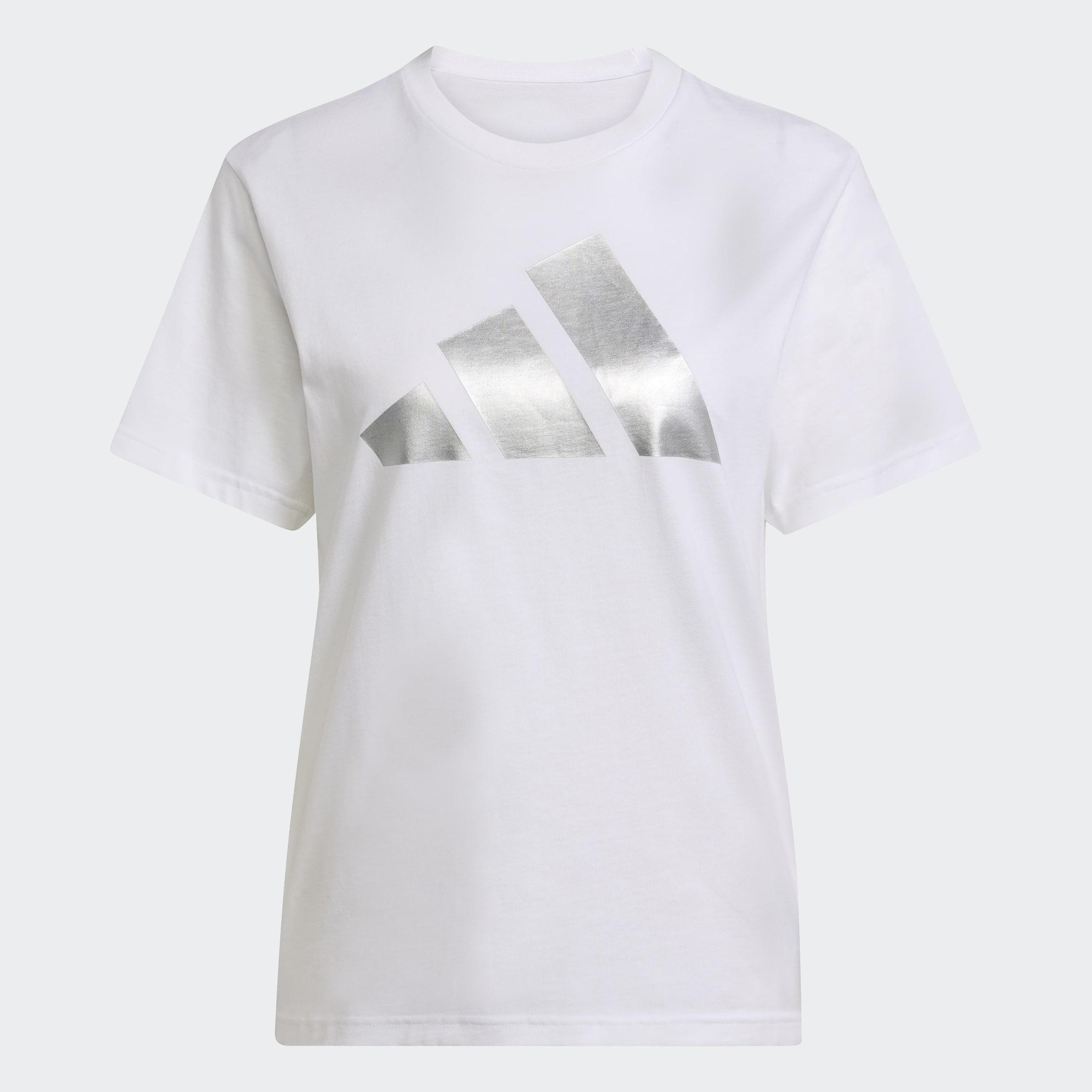 Holiday Metallic Graphic T-Shirt, White