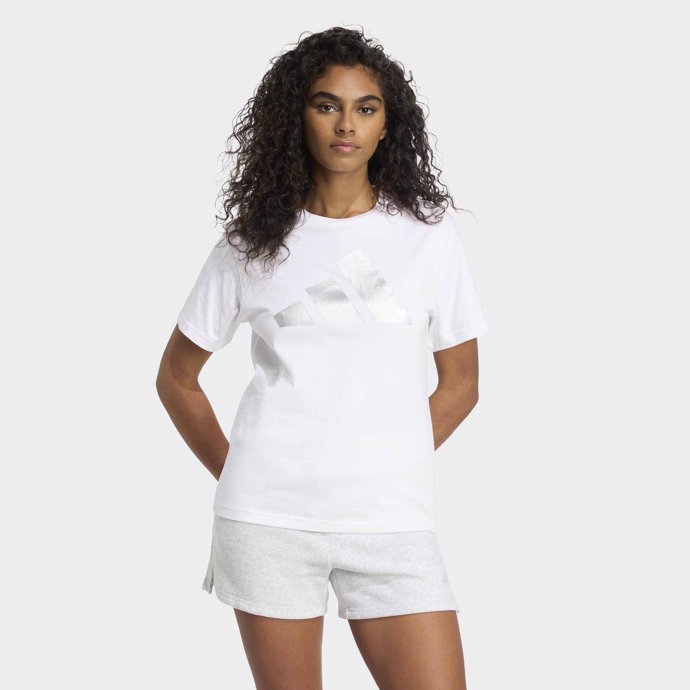 Holiday Metallic Graphic T-Shirt, White, A901_ONE, large image number 5