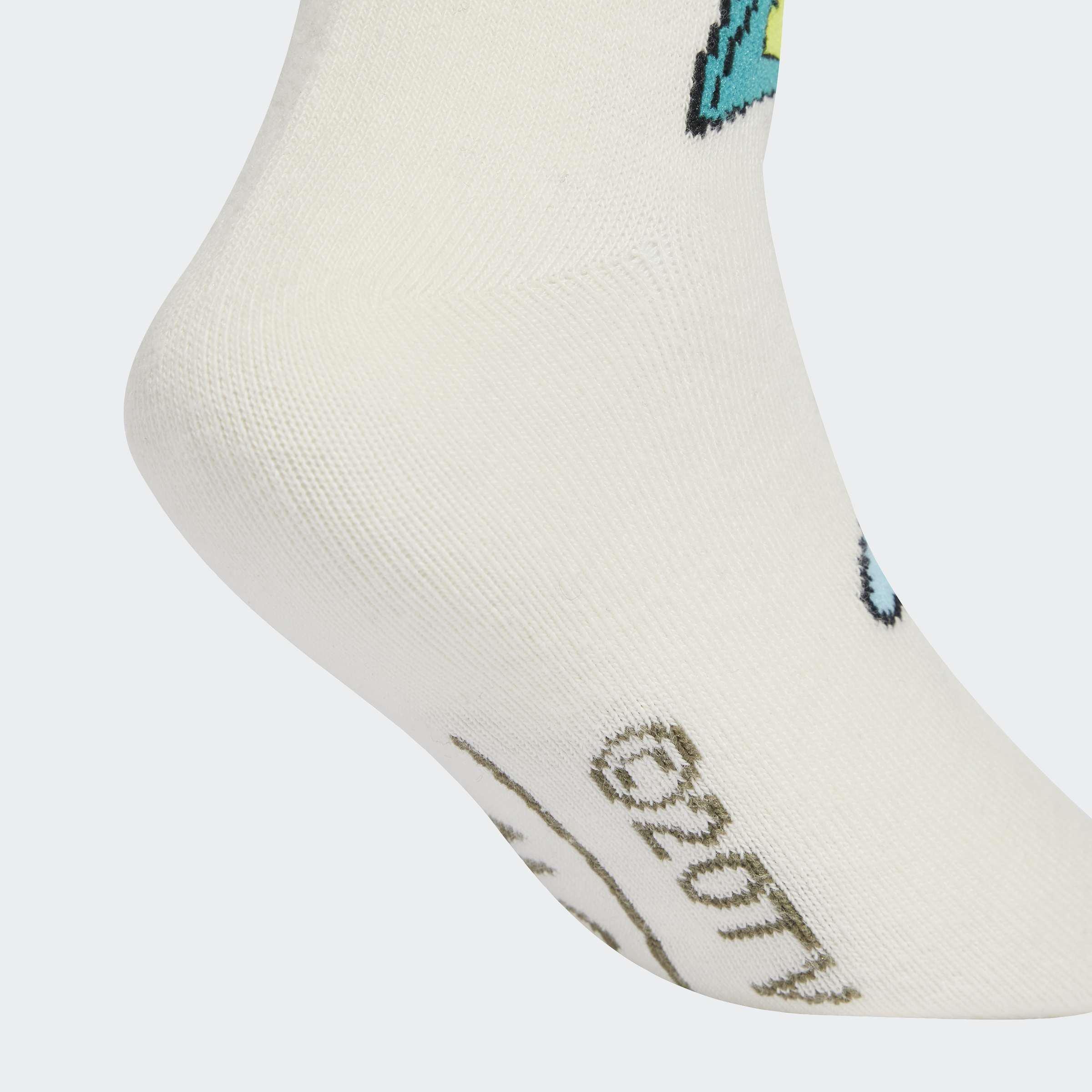 Kids Unisex Adidas The Simpsons Socks, Multicolour, A901_ONE, large image number 2