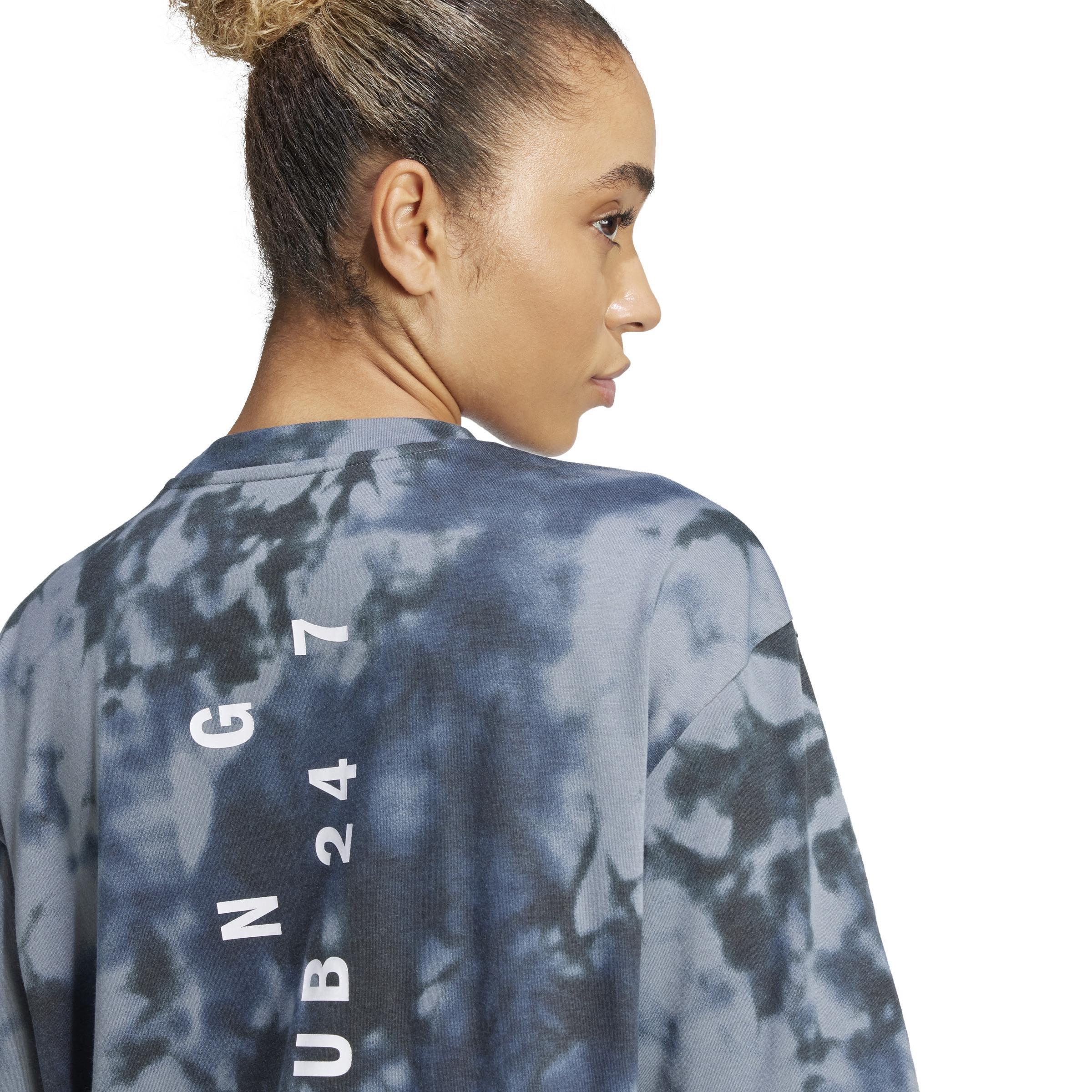 Climacool Training Club 24/7 Graphic Tee, Blue, A901_ONE, large image number 5