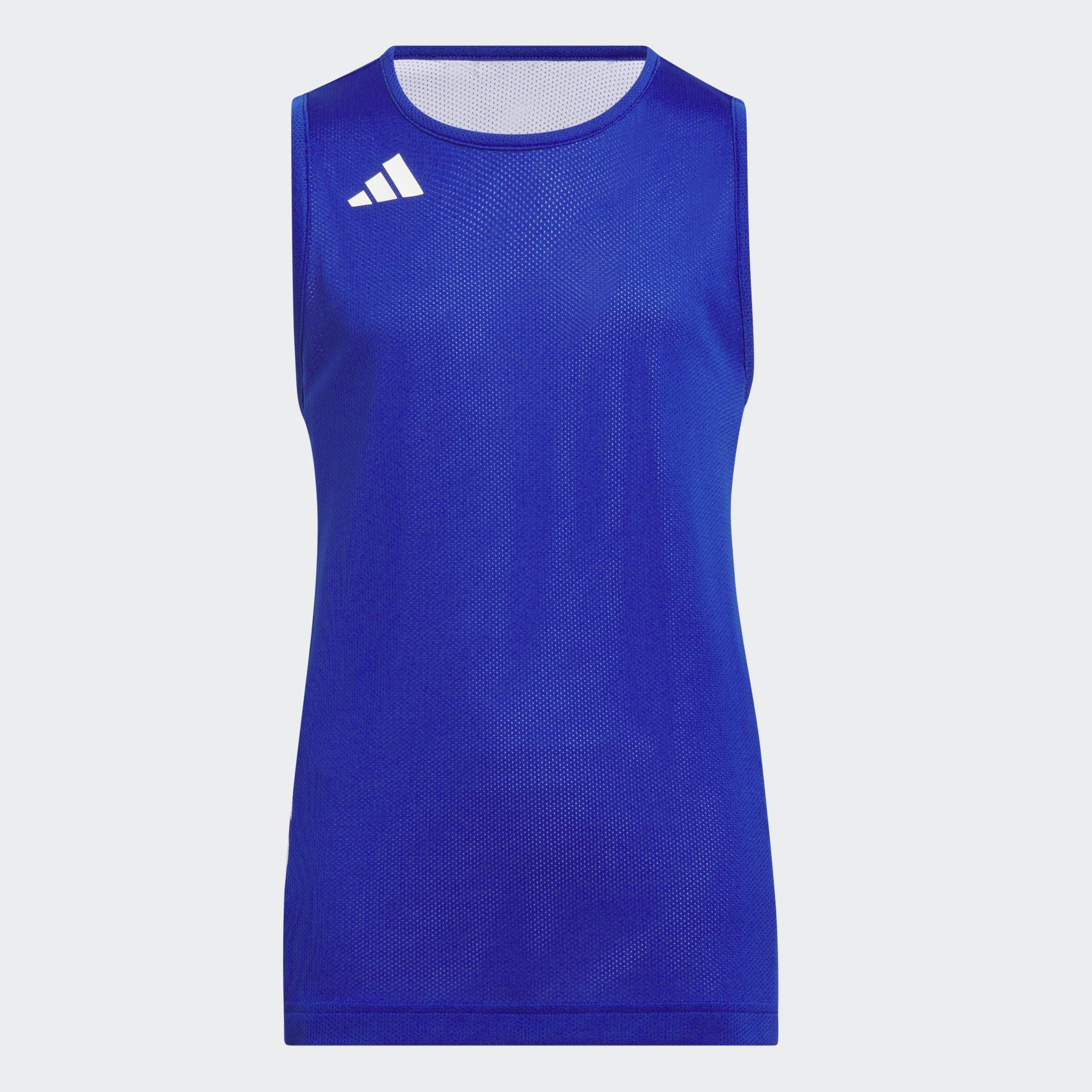 Kids Unisex 3G Speed Reversible Basketball Aeroready Jerseys, Blue