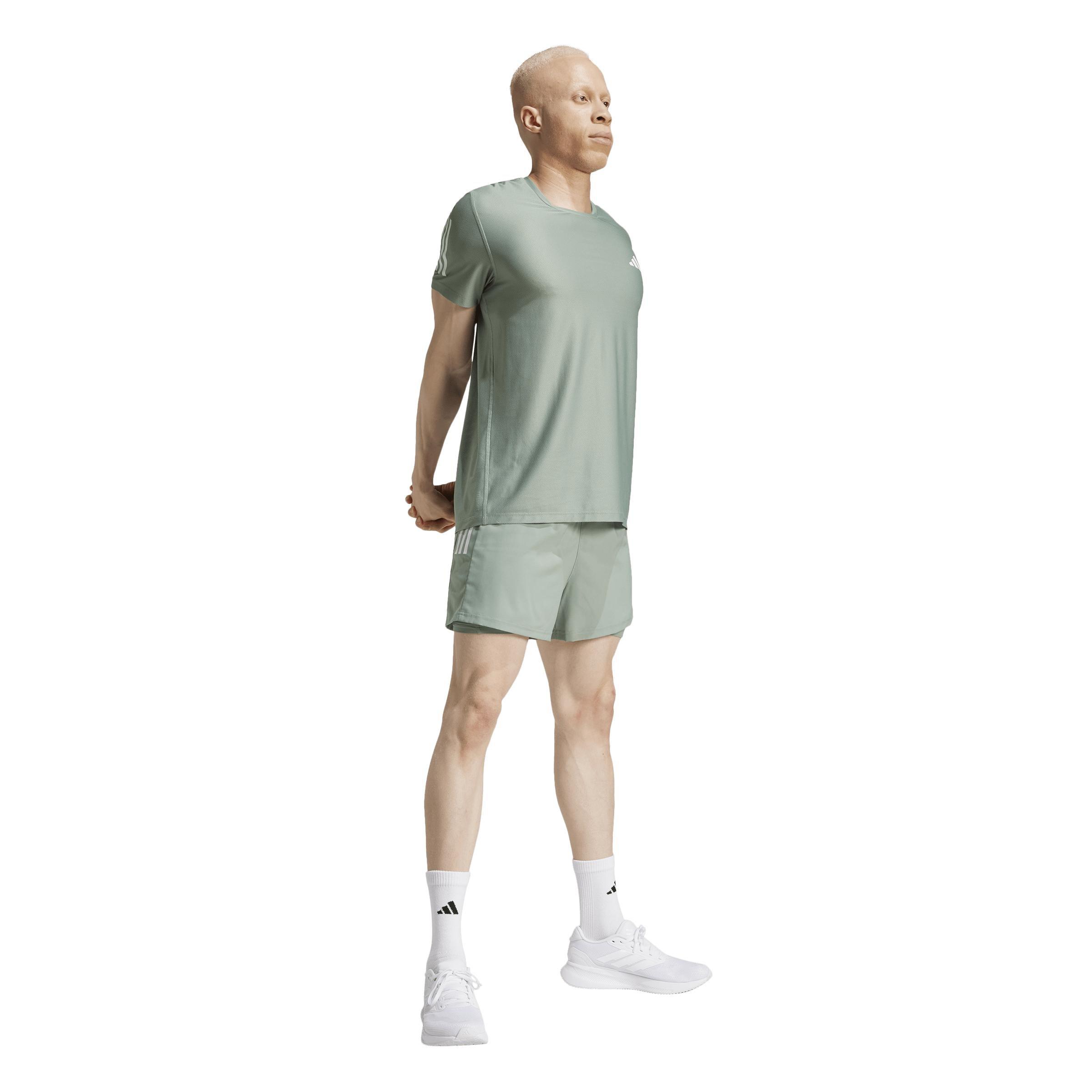 Own The Run Climacool 2-In-1 Shorts, Green, A901_ONE, large image number 9