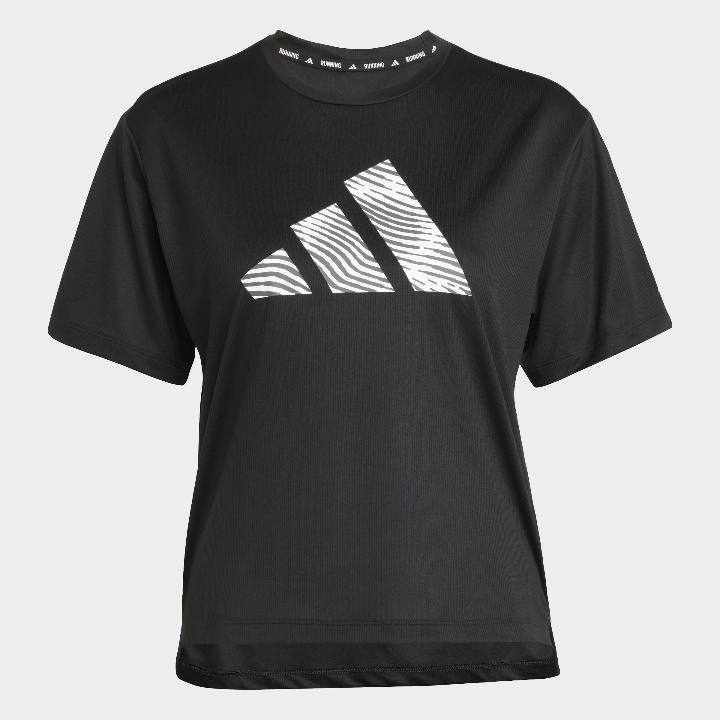 Adi365 Running Essentials Brand Love T-Shirt, Black, A901_ONE, large image number 0
