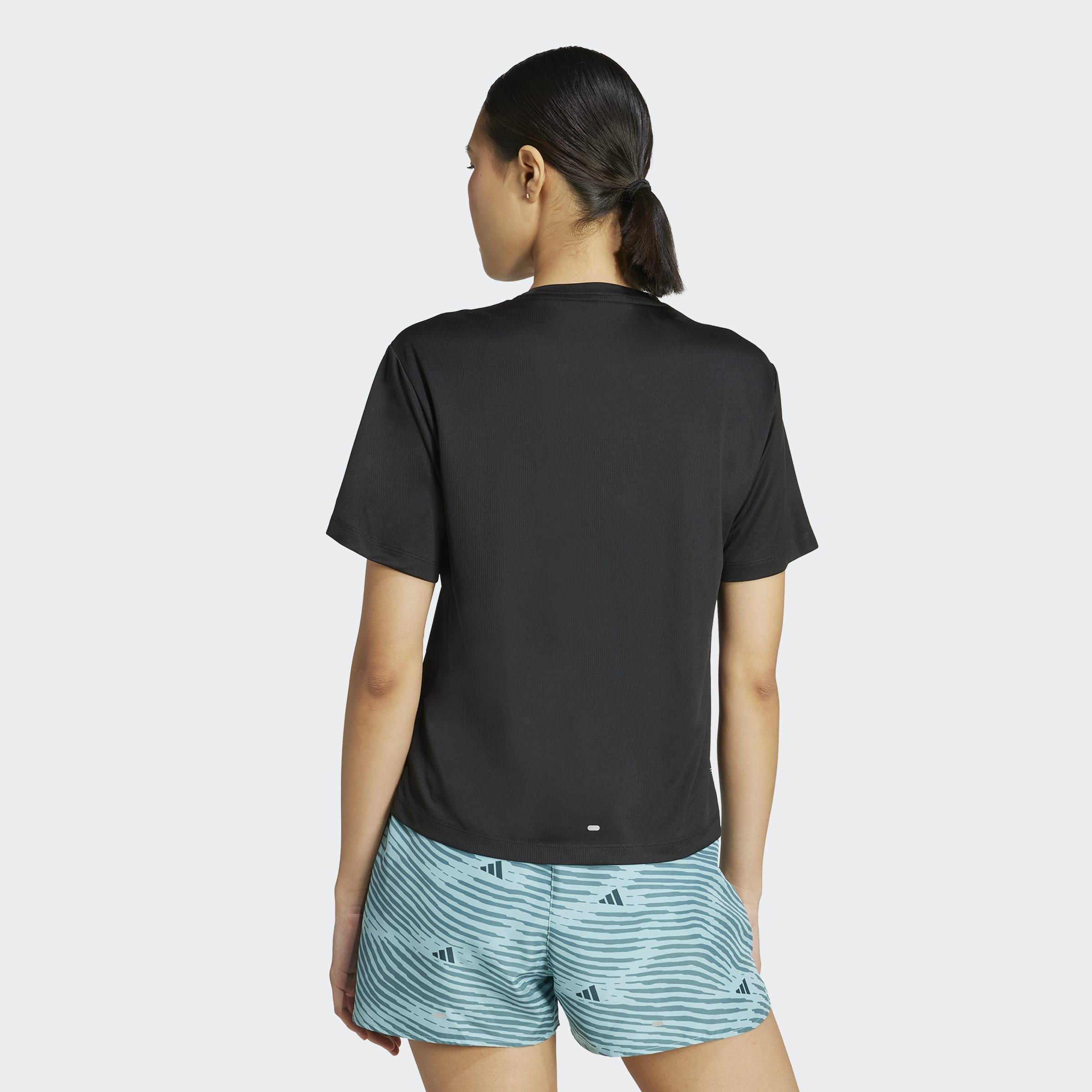 Adi365 Running Essentials Brand Love T-Shirt, Black, A901_ONE, large image number 1
