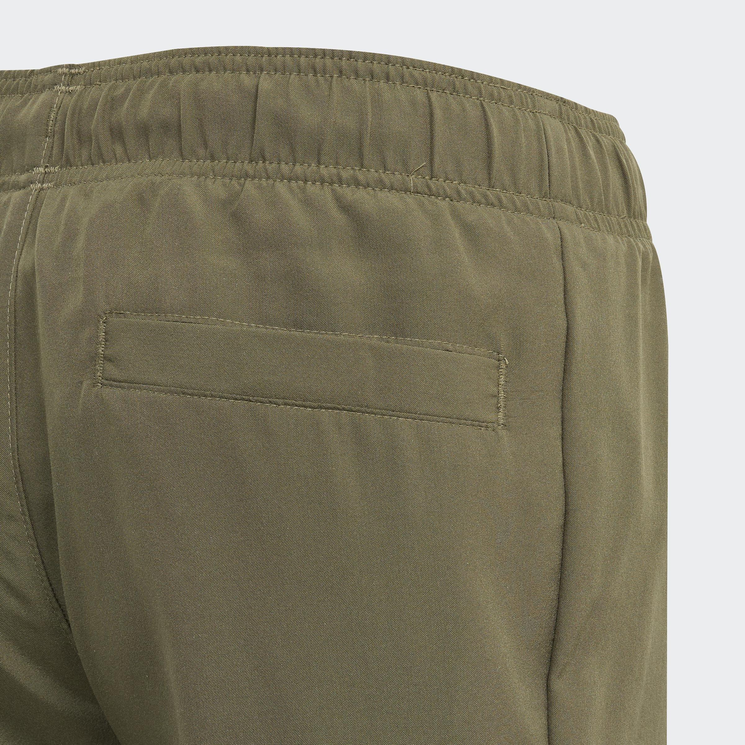 Kids Adidas The Simpsons Swim Shorts, Green, A901_ONE, large image number 4