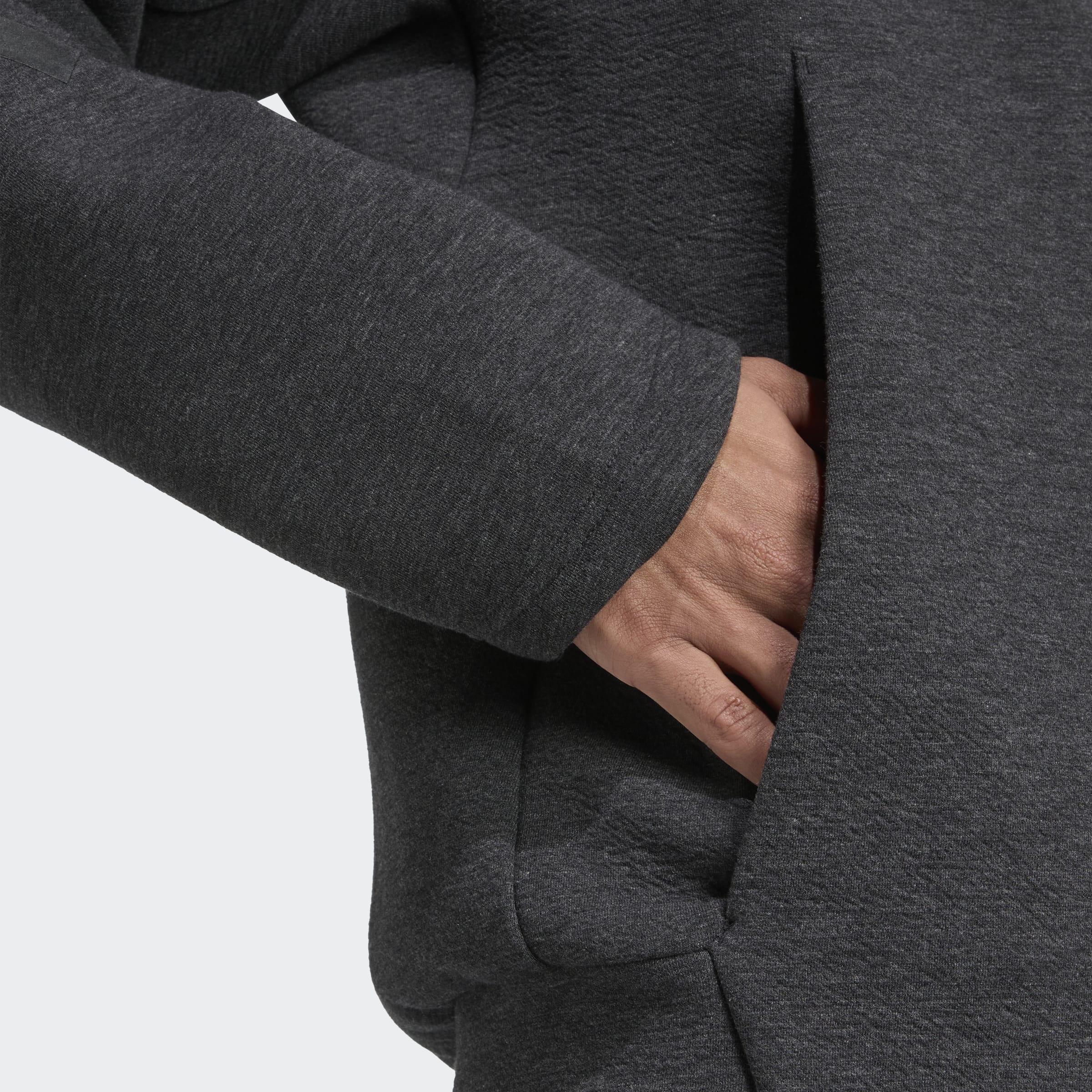 Adidas Z.N.E. Premium Full-Zip Hoodie, Black, A901_ONE, large image number 2