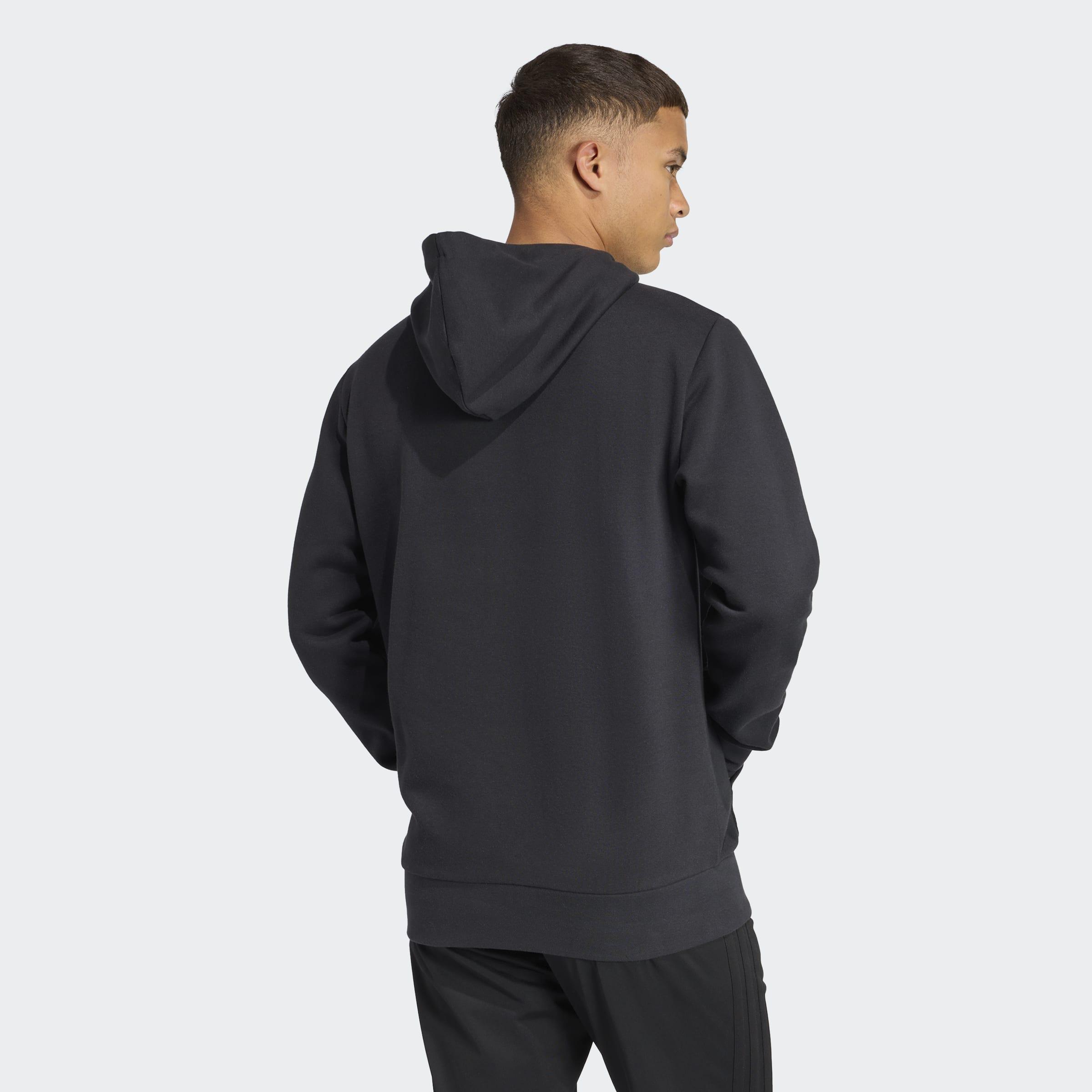 Holiday Metallic Graphic Hoodie, Black