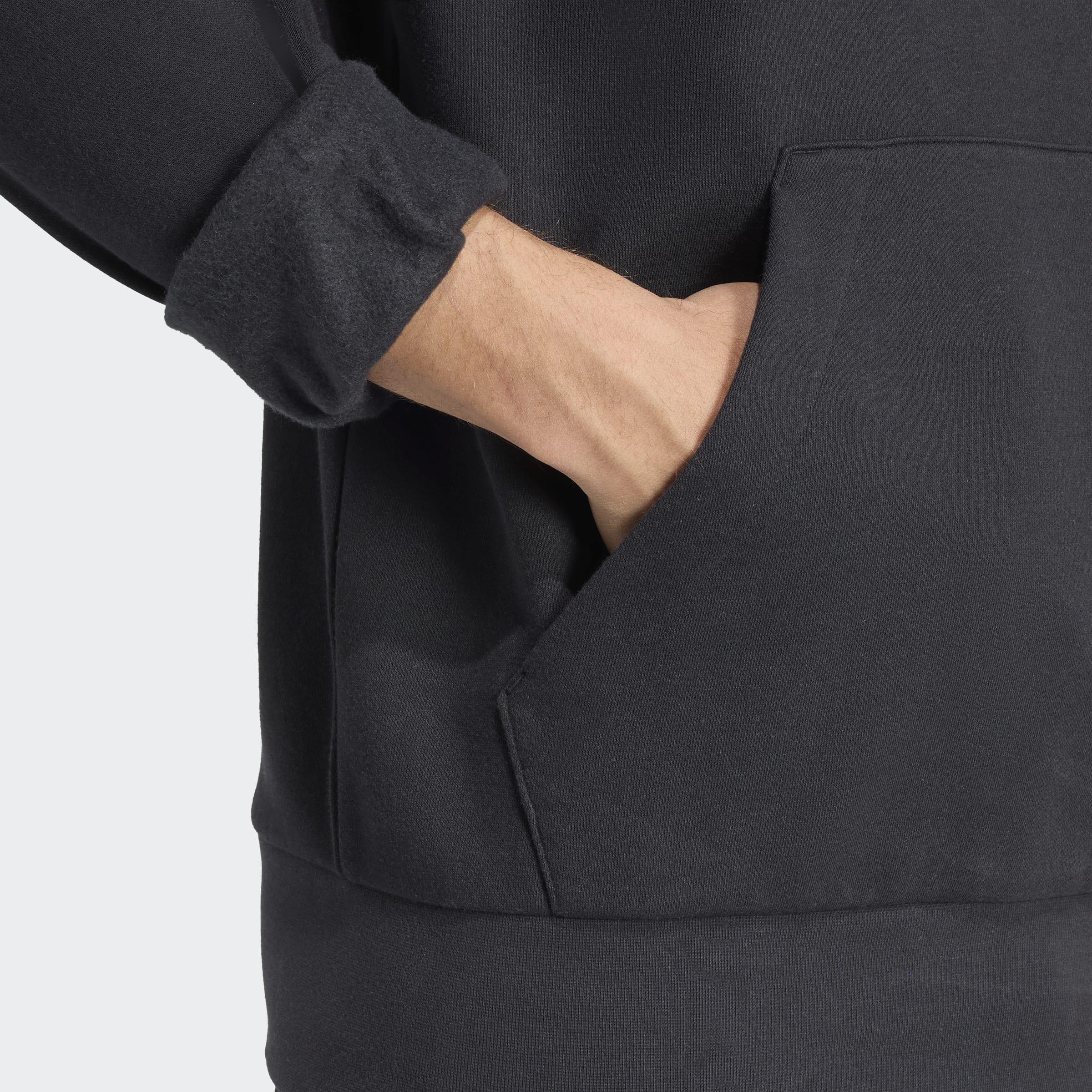 Holiday Metallic Graphic Hoodie, Black, A901_ONE, large image number 2