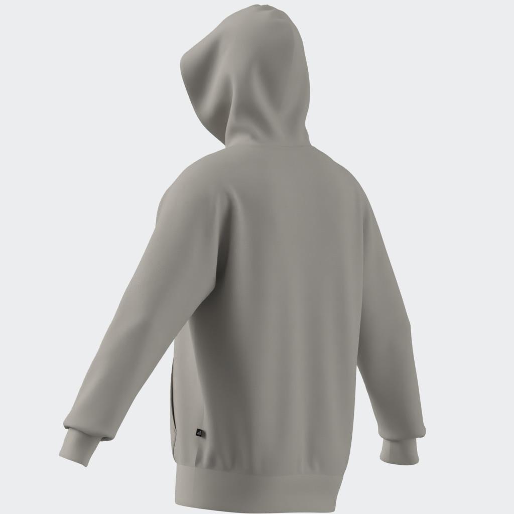 Holiday Metallic Graphic Hoodie, Grey, A901_ONE, large image number 4