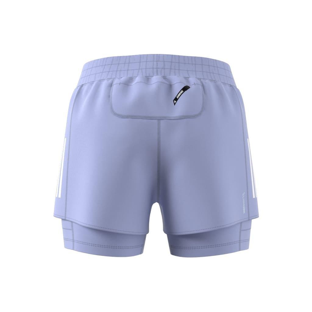Own The Run Climacool 2-In-1 Shorts, Purple, A901_ONE, large image number 8