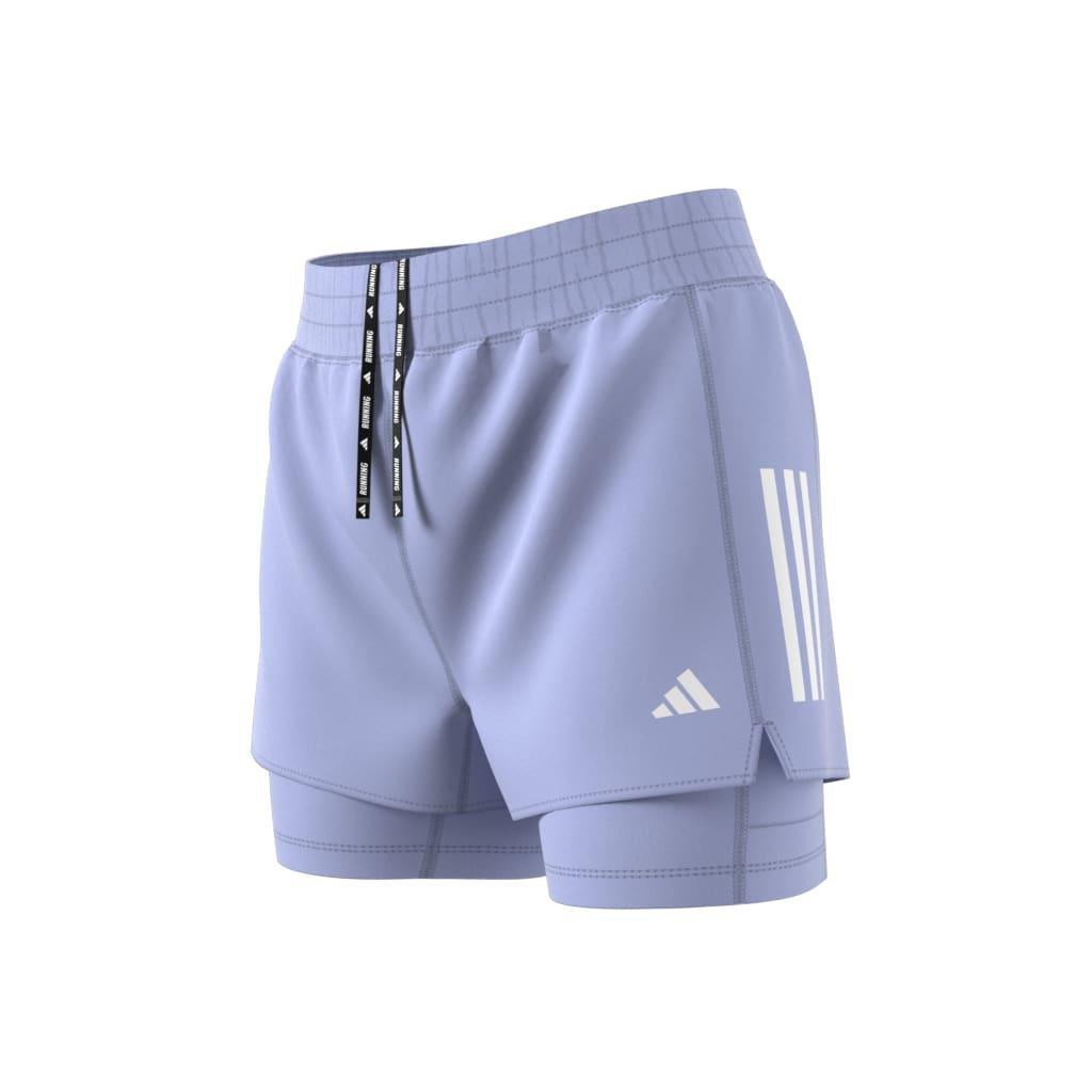 Own The Run Climacool 2-In-1 Shorts, Purple, A901_ONE, large image number 9