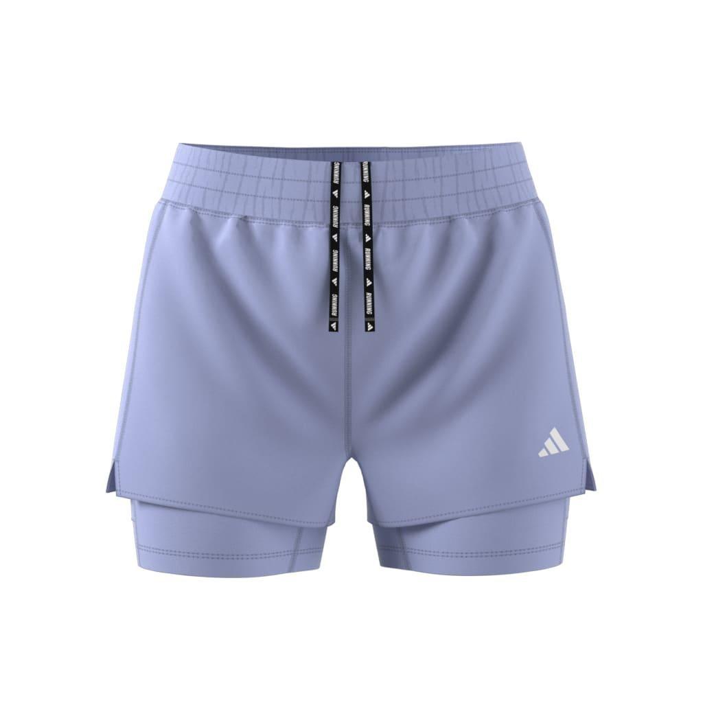 Own The Run Climacool 2-In-1 Shorts, Purple, A901_ONE, large image number 13