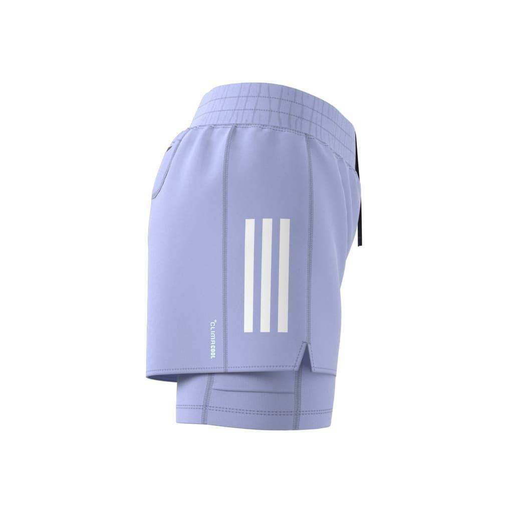 Own The Run Climacool 2-In-1 Shorts, Purple, A901_ONE, large image number 14