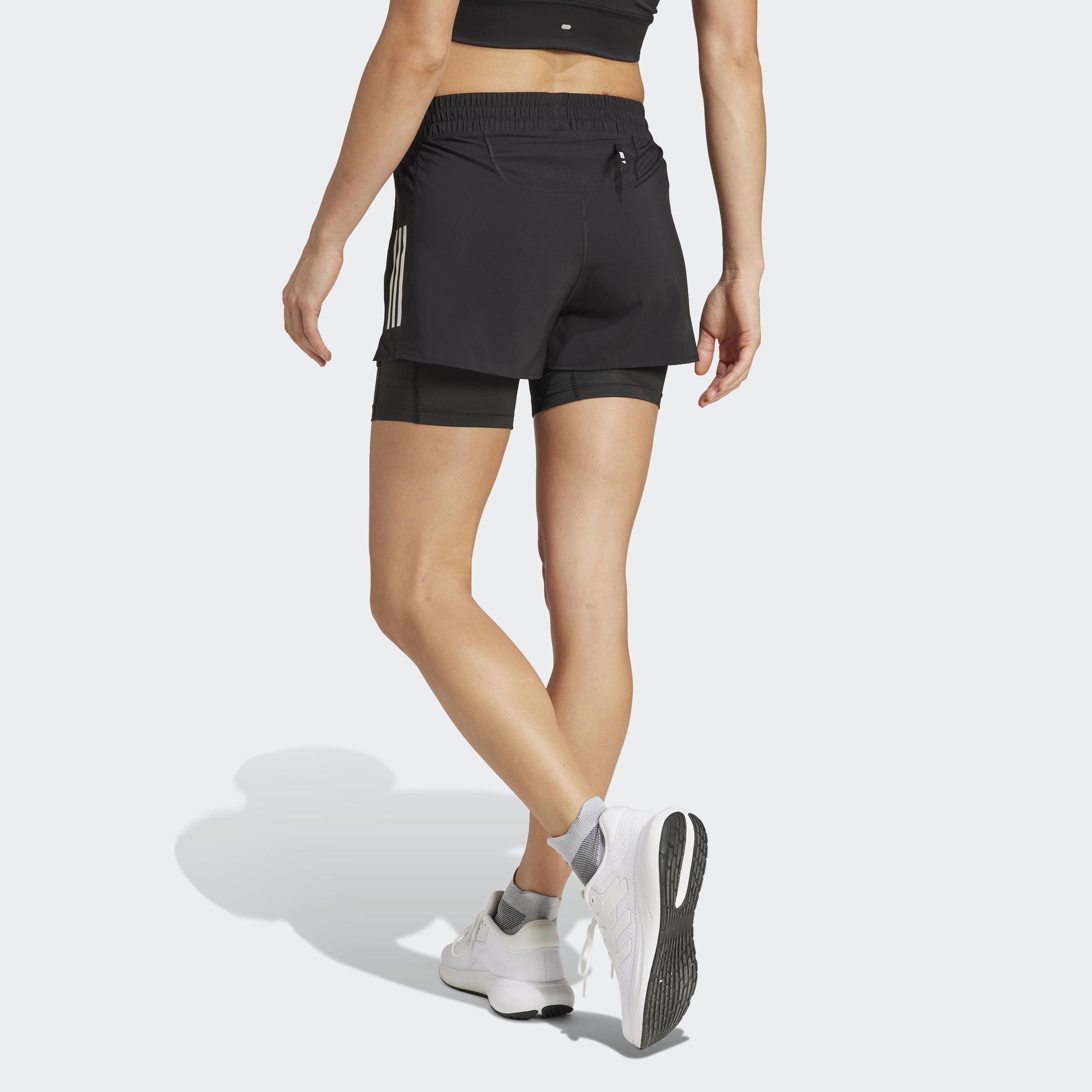Own The Run Climacool 2-In-1 Shorts, Black