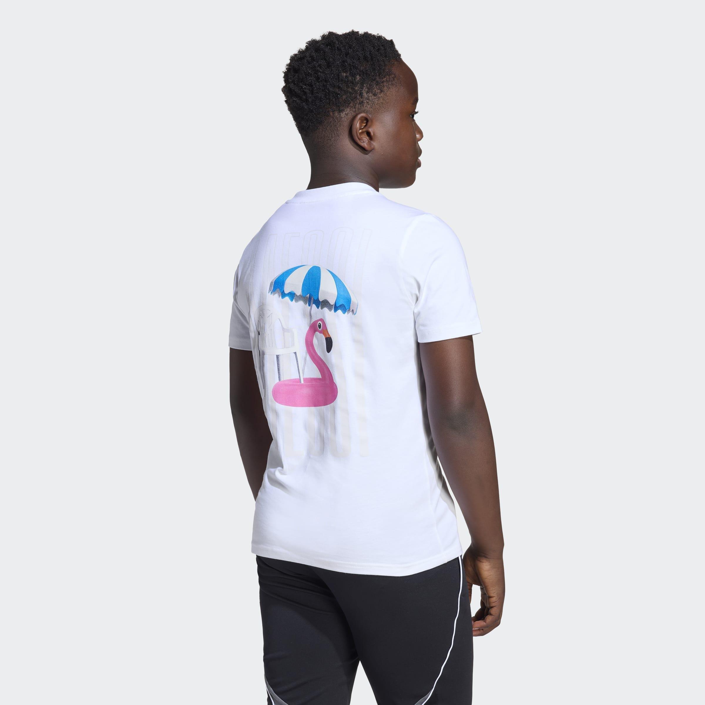 Kids Messi Icon Graphic T-Shirt, White, A901_ONE, large image number 2