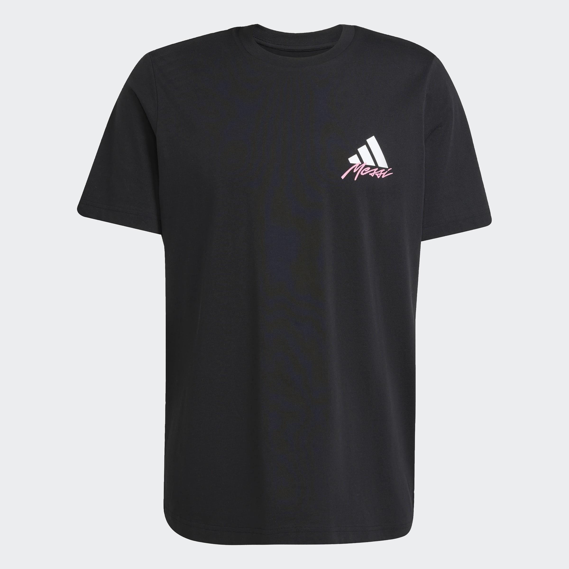 Messi Icon Graphic T-Shirt, Black